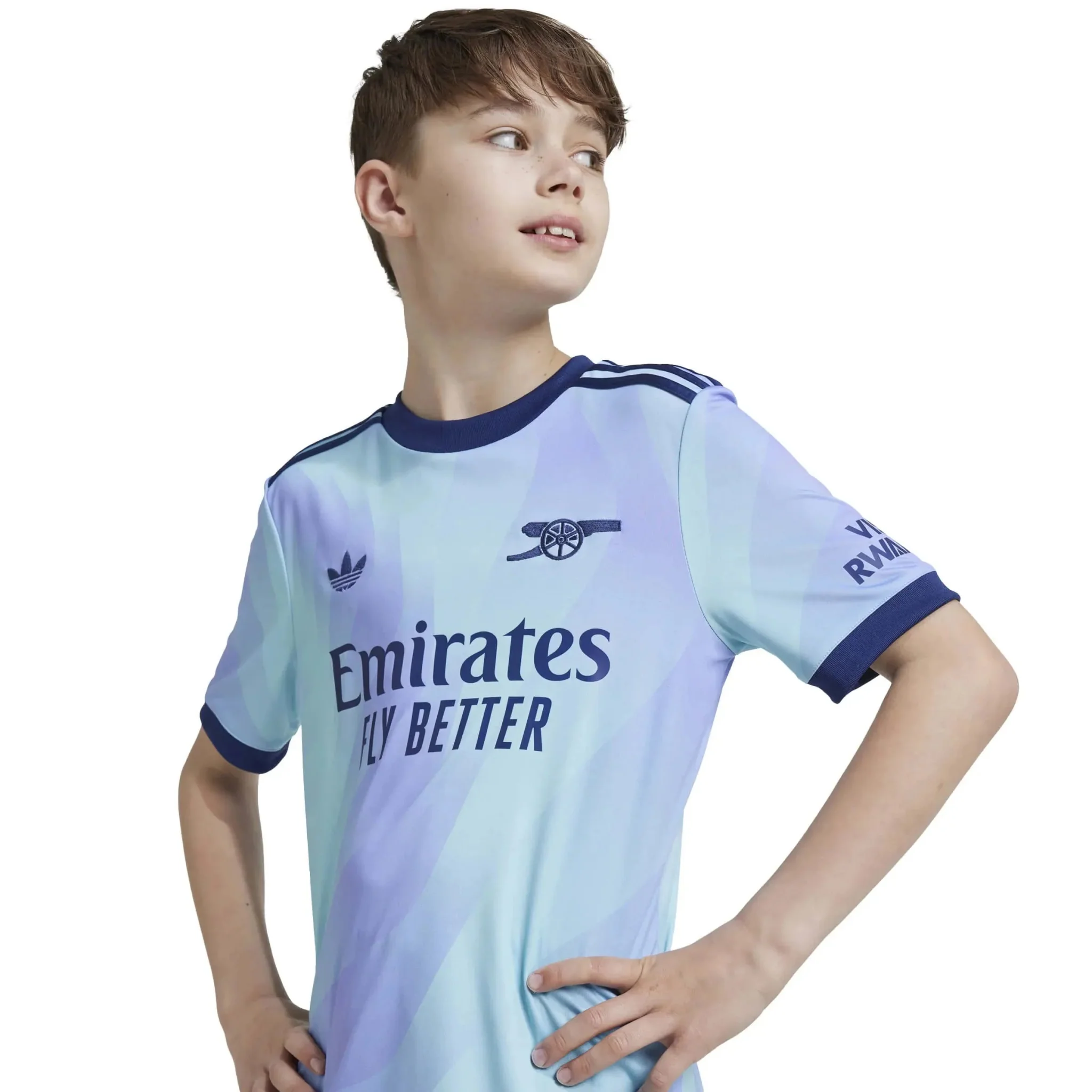 adidas 2024-25 Arsenal Youth Stadium Third Jersey - Image 5
