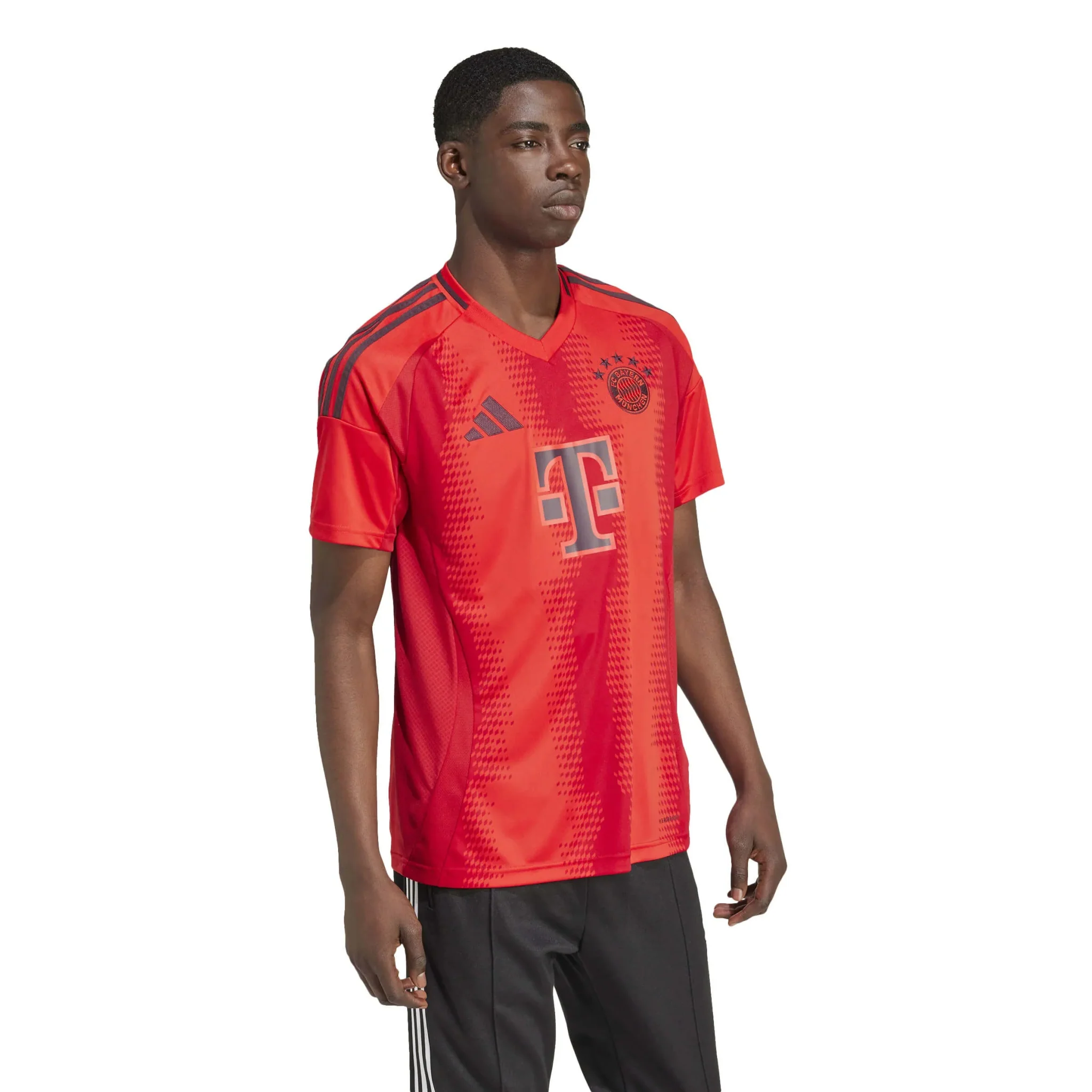 adidas 2024-25 Bayern Munich Men's Stadium Home Jersey - Image 5
