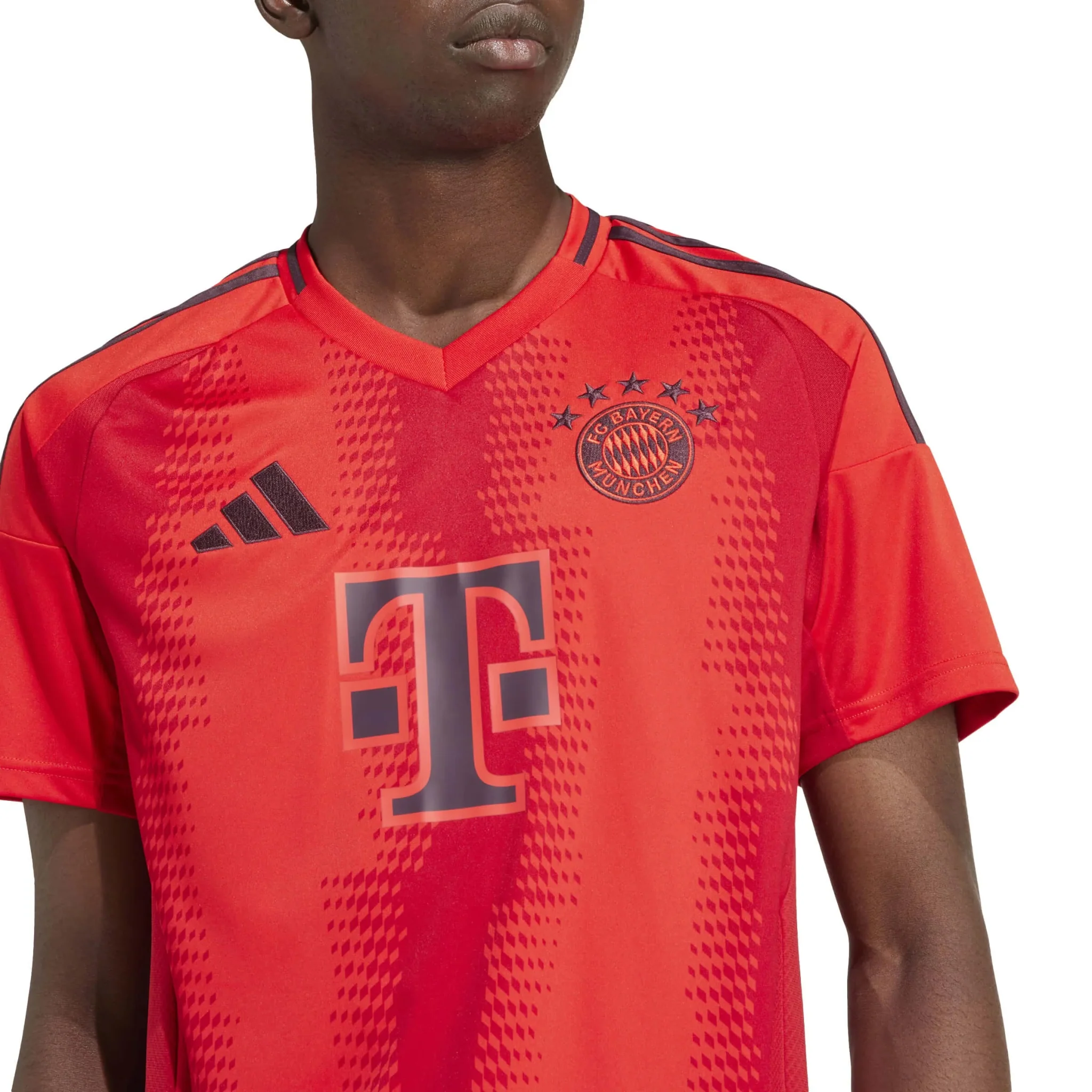 adidas 2024-25 Bayern Munich Men's Stadium Home Jersey - Image 8