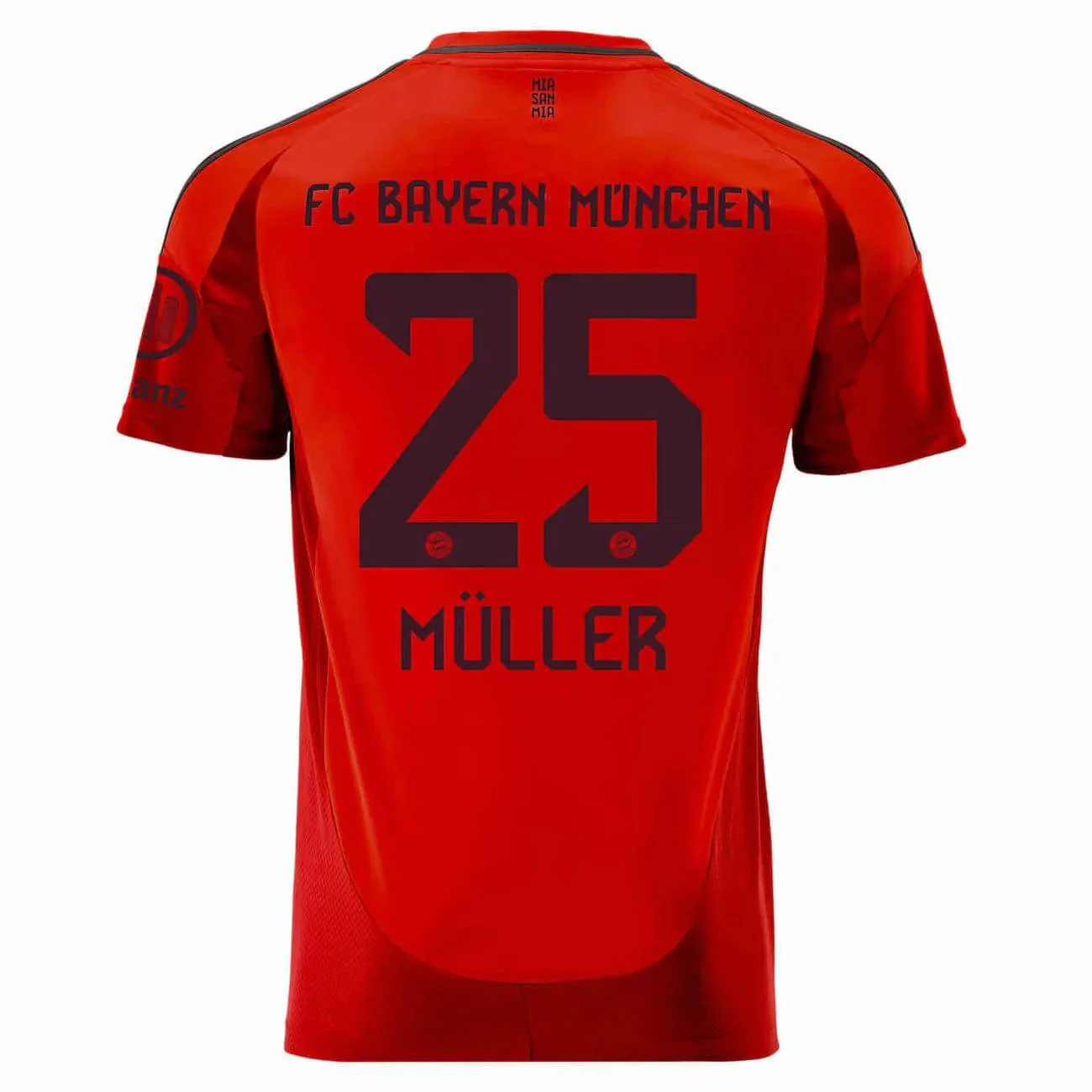 adidas 2024-25 Bayern Munich Men's Stadium Home Jersey - Image 10