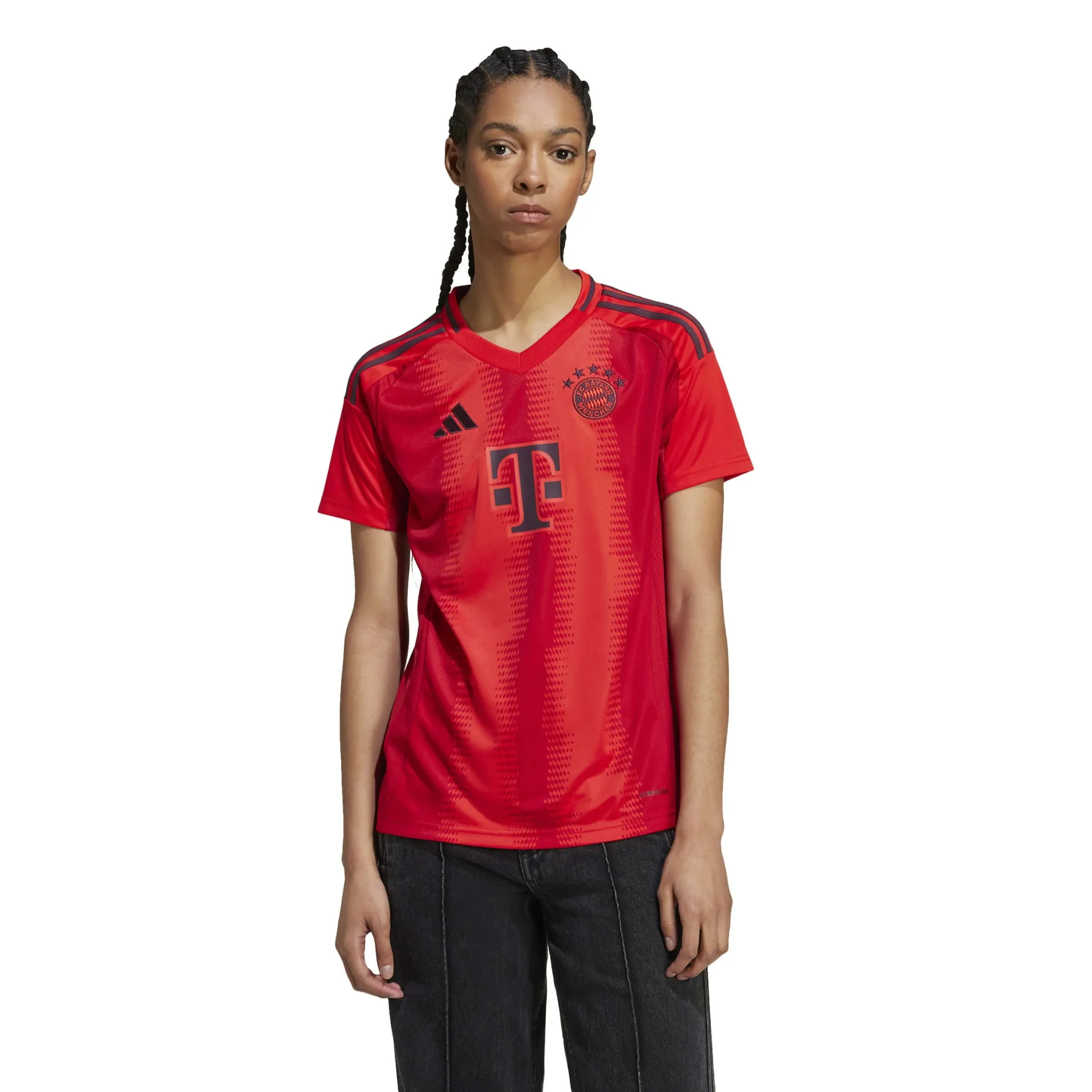 adidas 2024-25 Bayern Munich Women's Stadium Home Jersey - Image 3