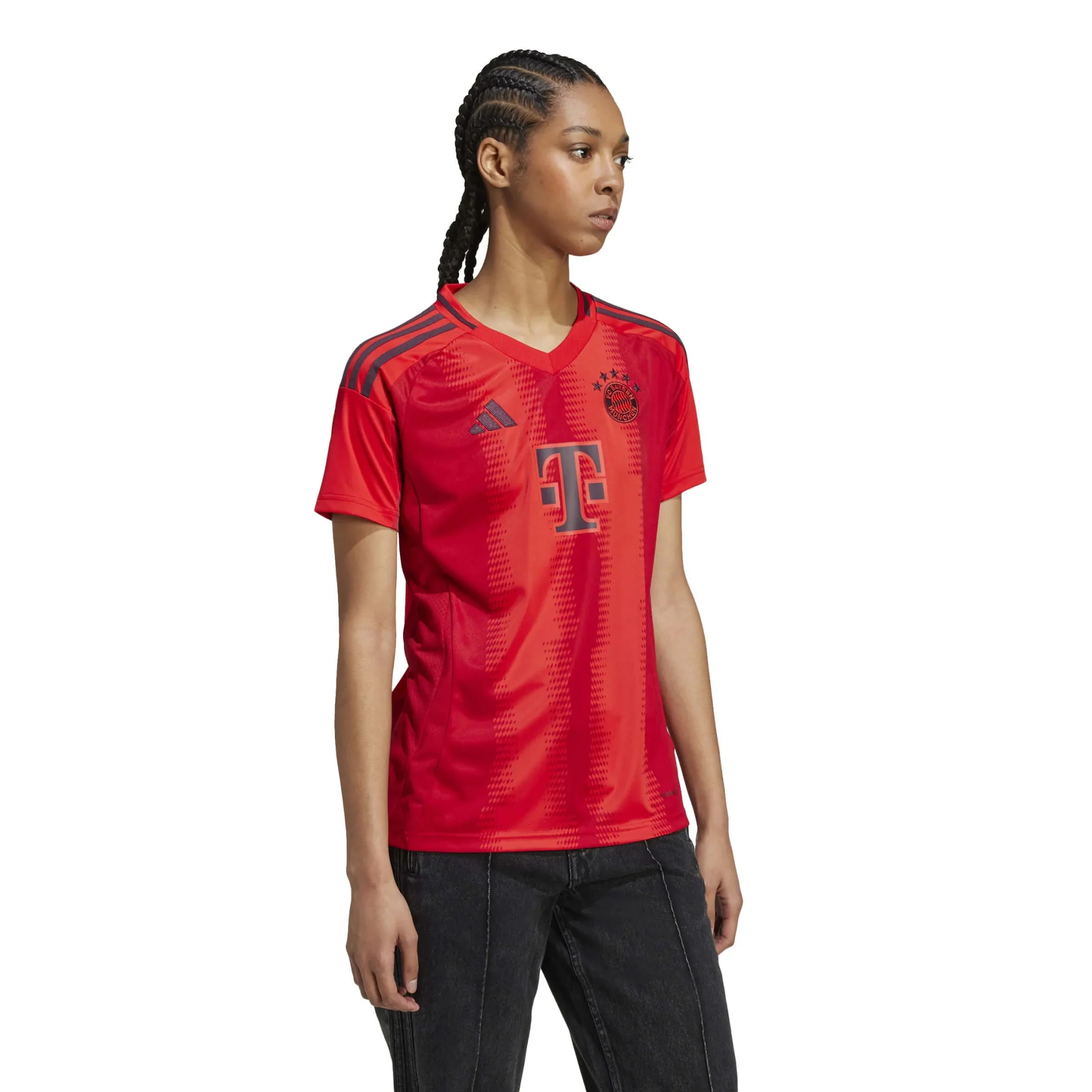 adidas 2024-25 Bayern Munich Women's Stadium Home Jersey - Image 4