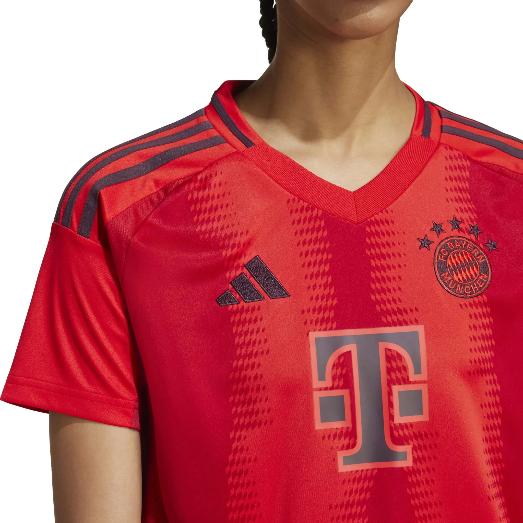 adidas 2024-25 Bayern Munich Women's Stadium Home Jersey - Image 6