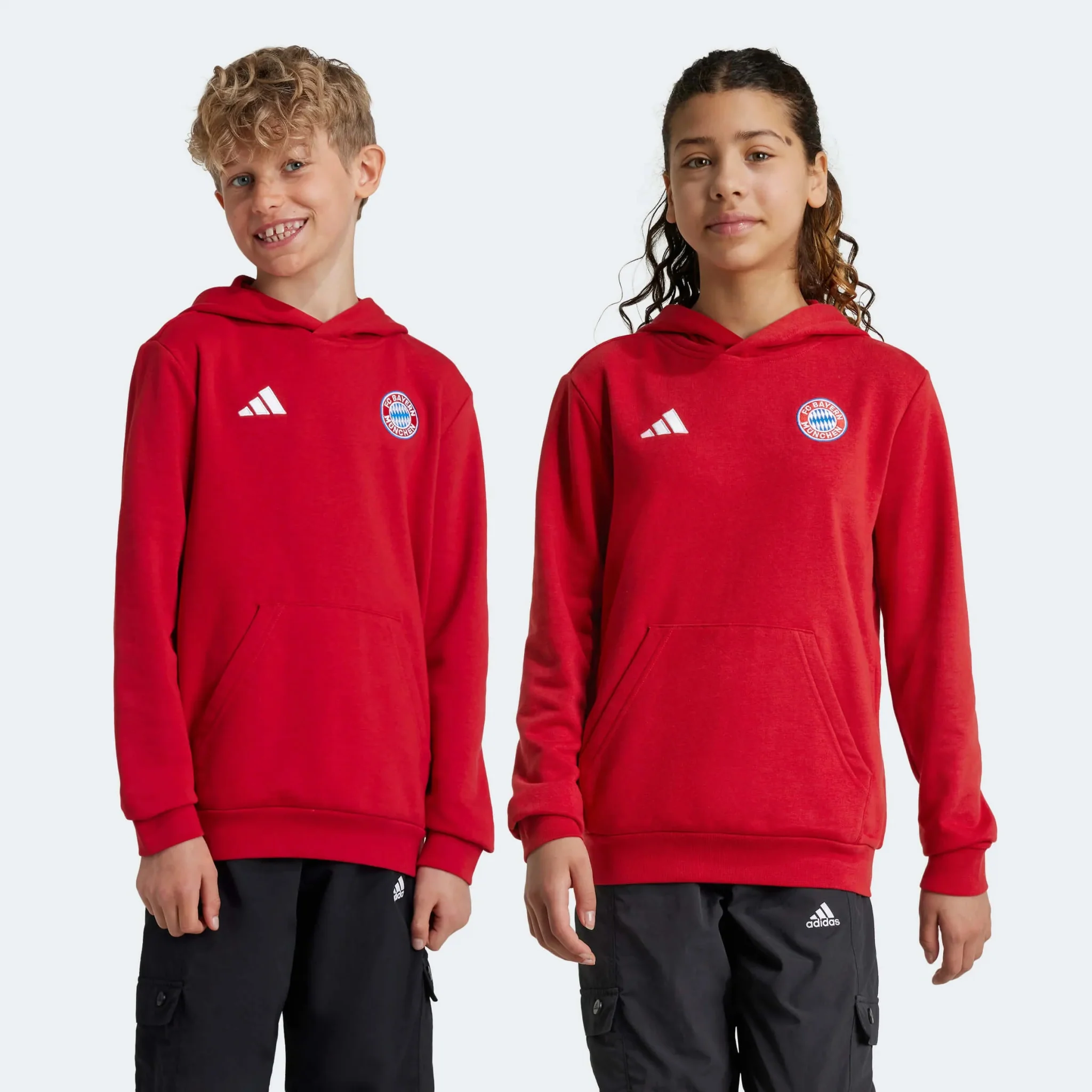 adidas 2024-25 Bayern Munich Youth Hoodie - Image 2
