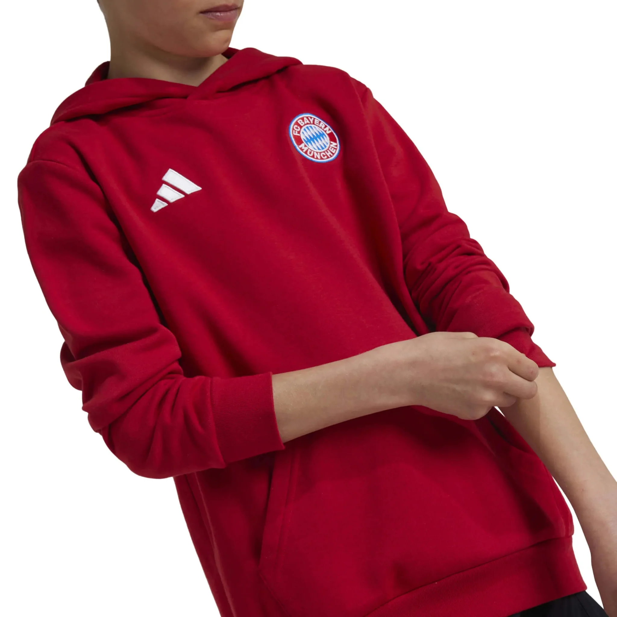 adidas 2024-25 Bayern Munich Youth Hoodie - Image 4