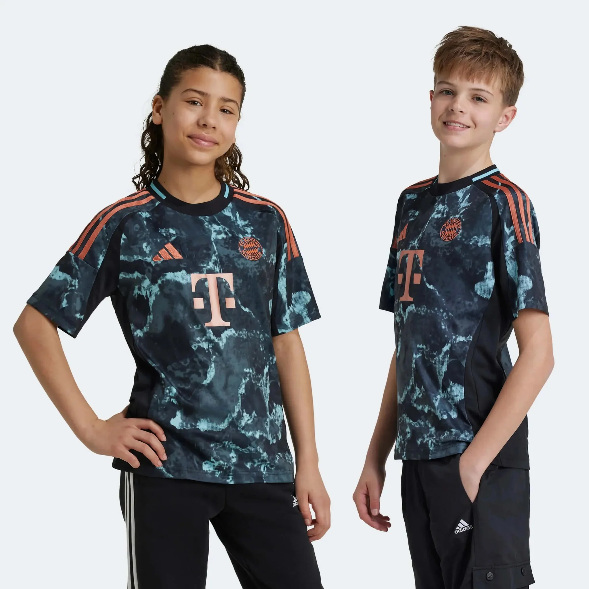 adidas 2024-25 Bayern Munich Youth Stadium Away Jersey - Image 3