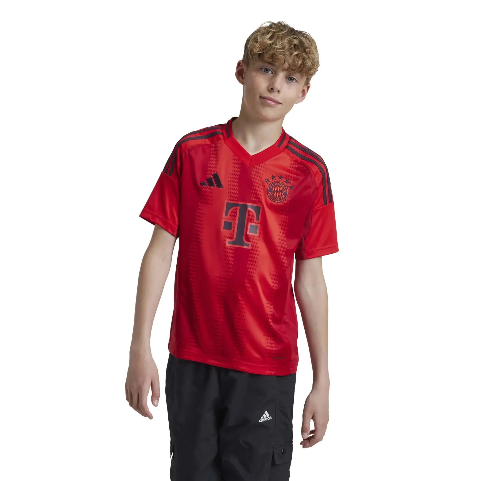 adidas 2024-25 Bayern Munich Youth Stadium Home Jersey - Image 3