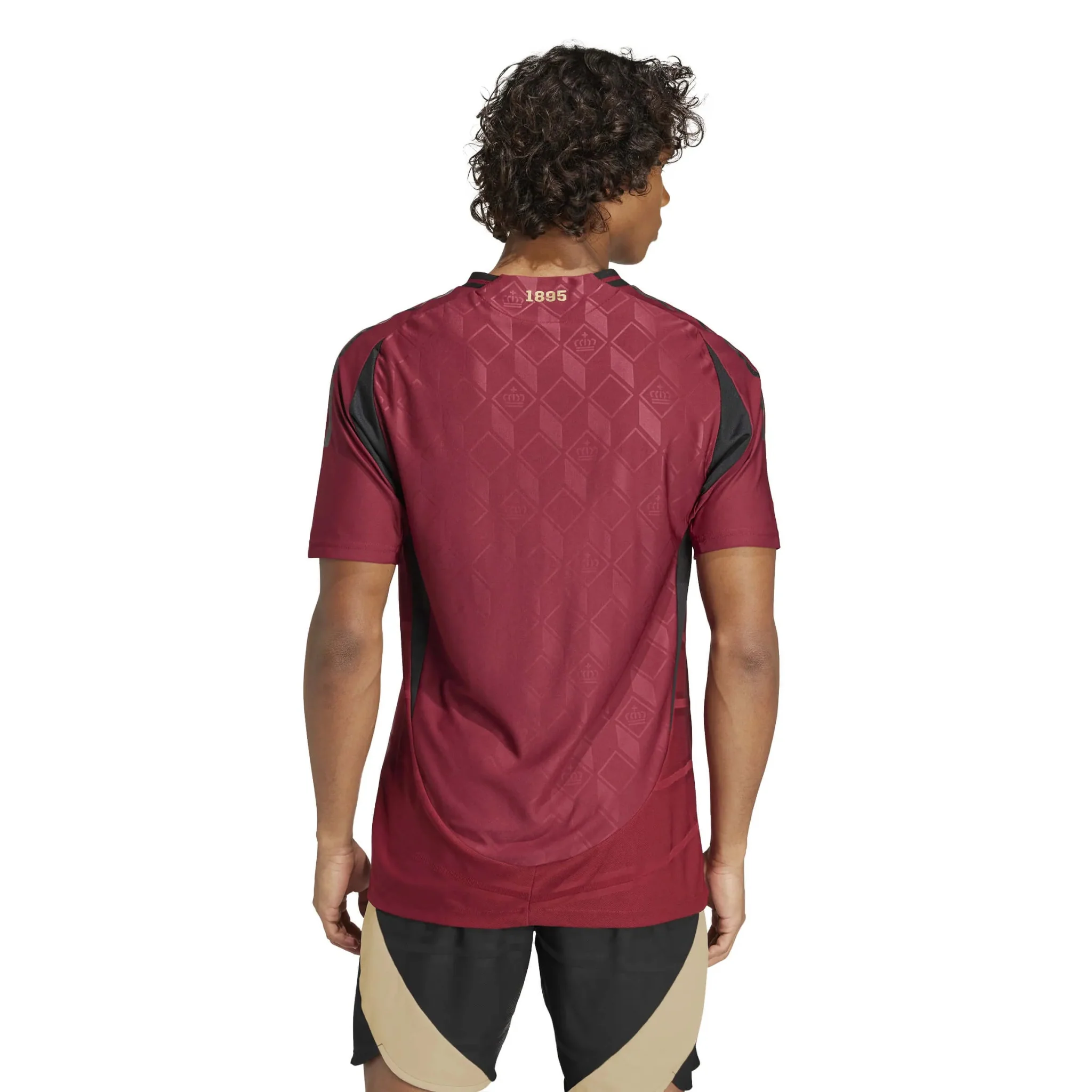 adidas 2024-25 Belgium Men's Authentic Home Jersey - Image 5