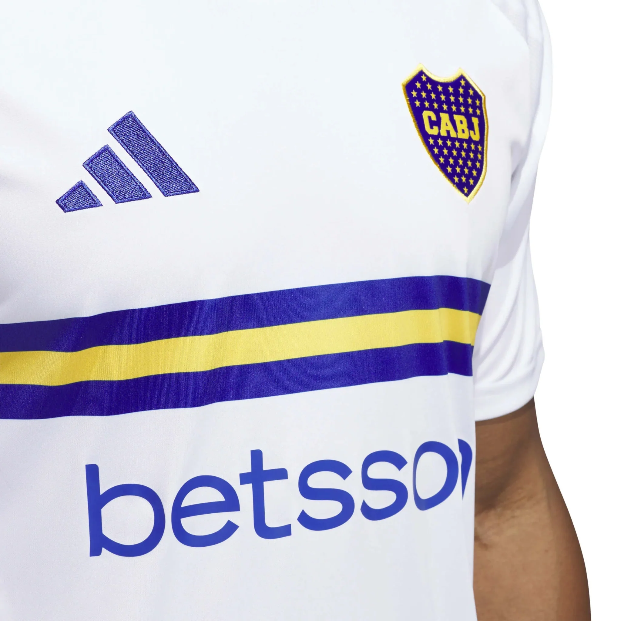 adidas 2024-25 Boca Juniors Men's Stadium Away Jersey - Image 6