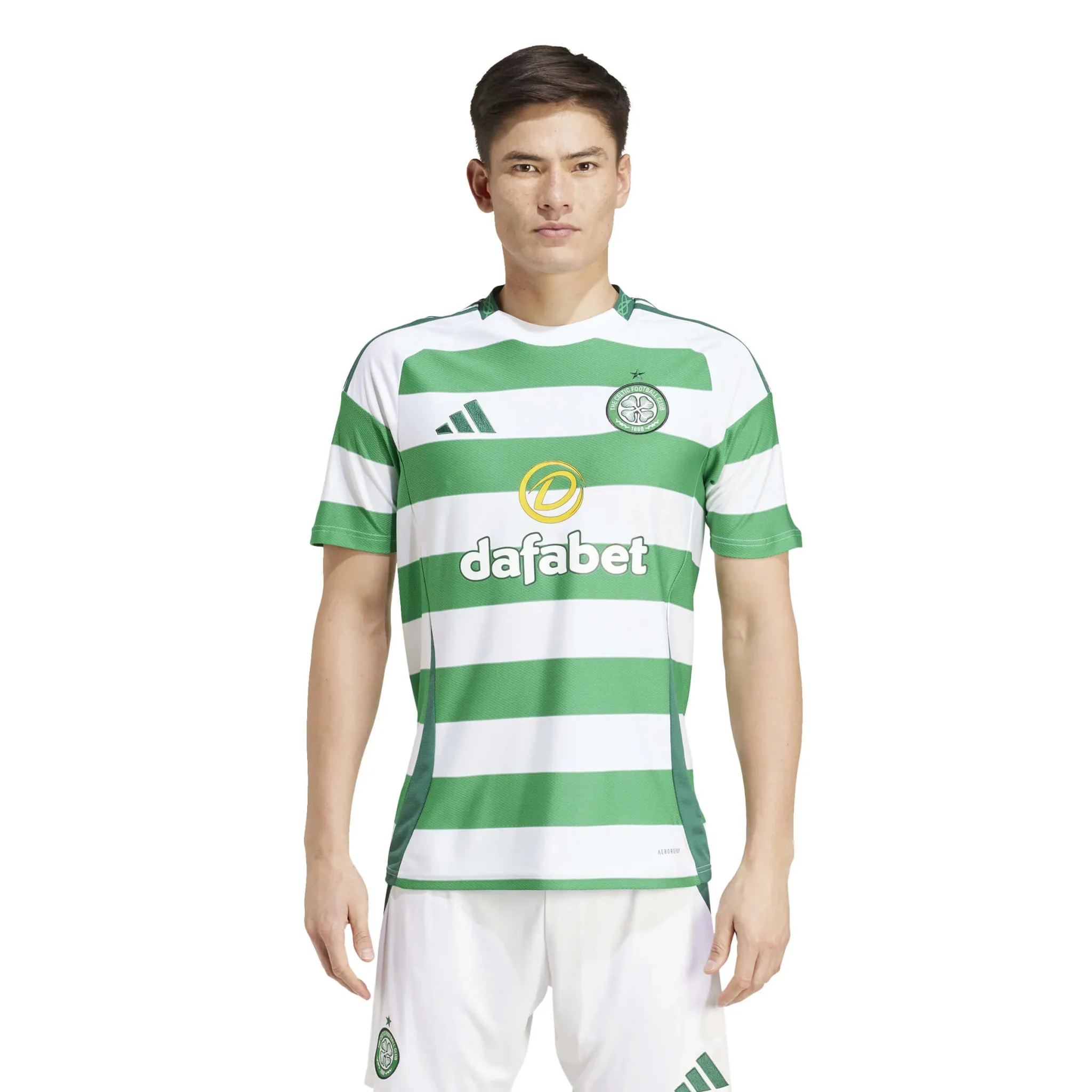 adidas 2024-25 Celtic Men's Stadium Home Jersey - Image 3