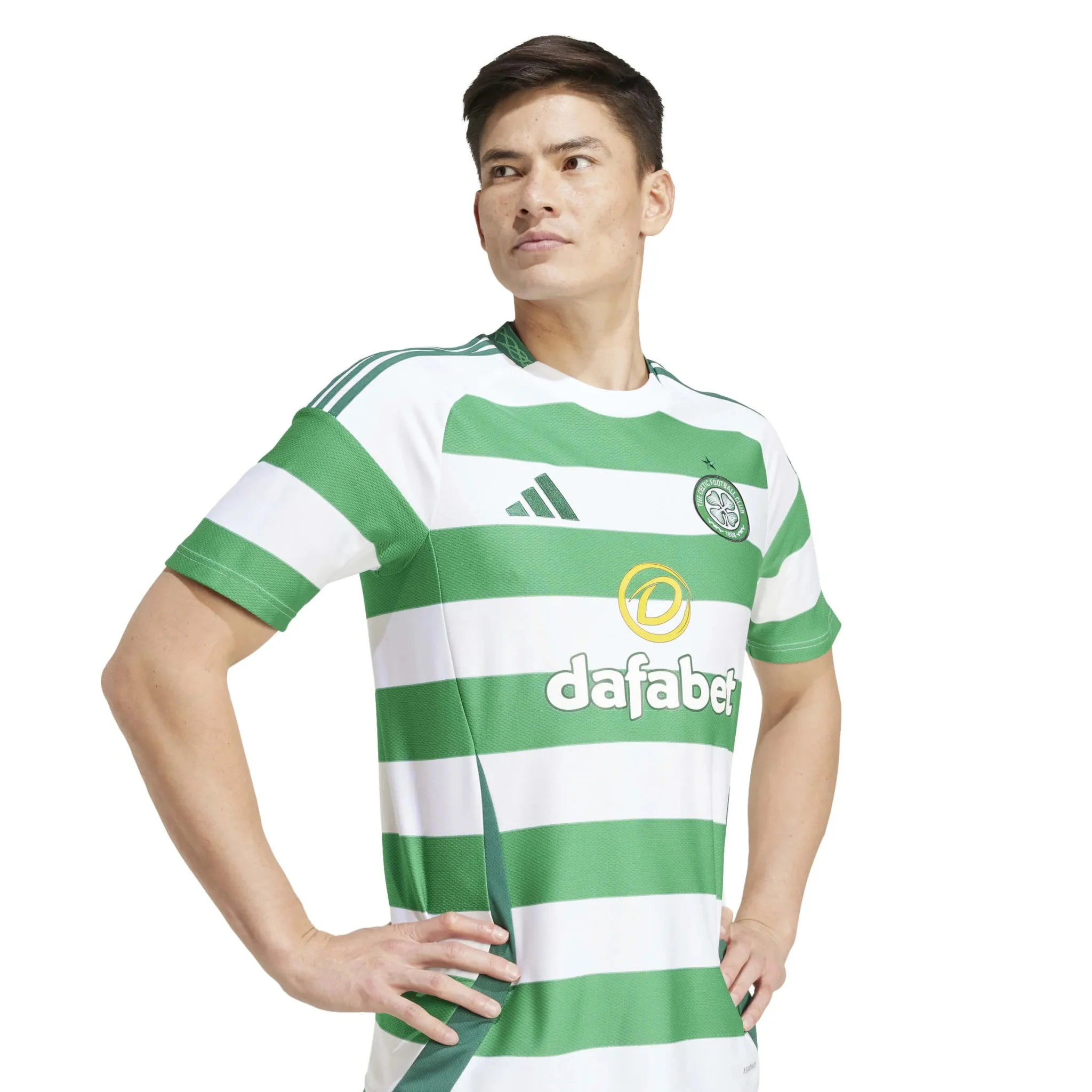 adidas 2024-25 Celtic Men's Stadium Home Jersey - Image 6