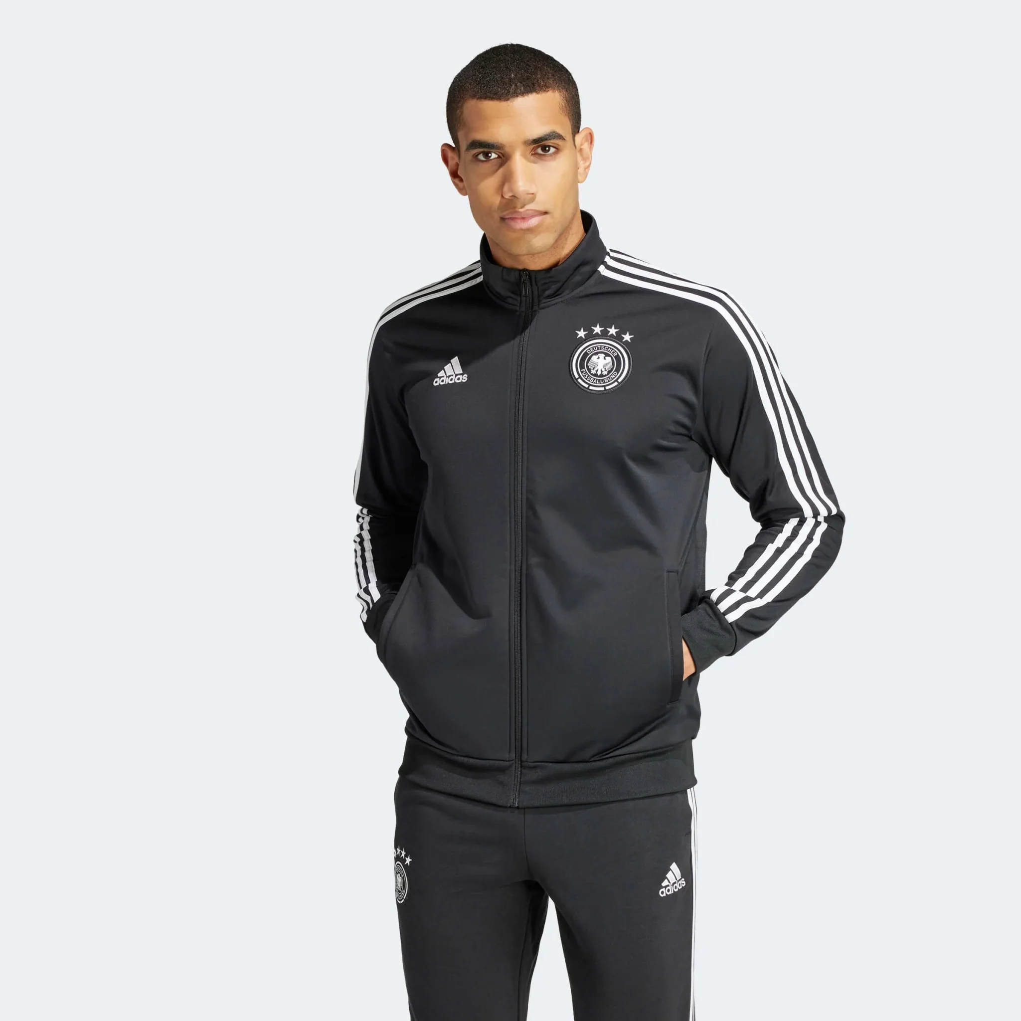 adidas 2023-24 Germany Men's DNA Track Top - Image 2