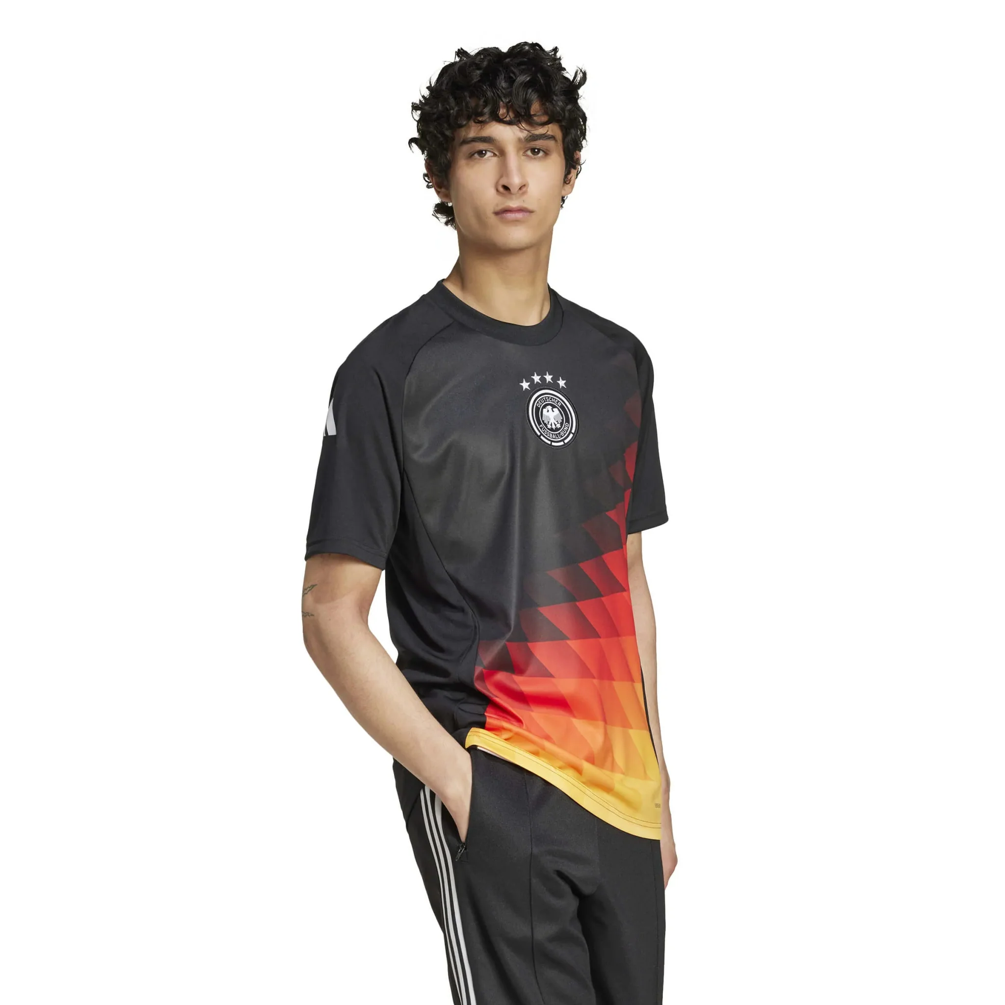 adidas 2024-25 Germany Men's Pre-Match Jersey - Image 3