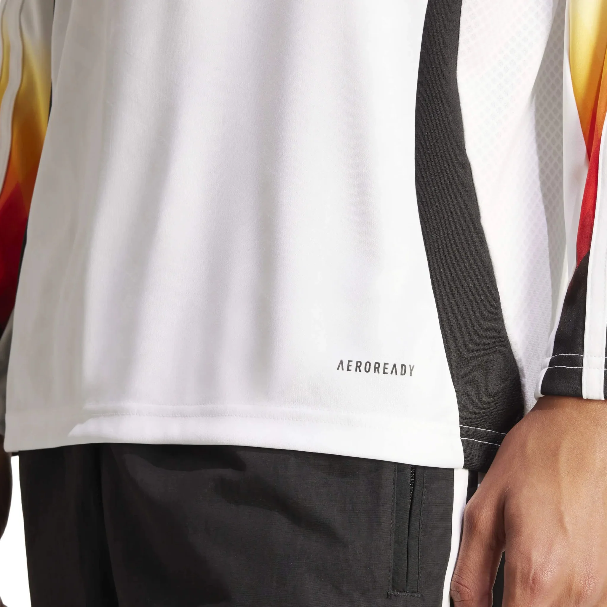 adidas 2024-25 Germany Men's Stadium Home Long-Sleeve Jersey - Image 5