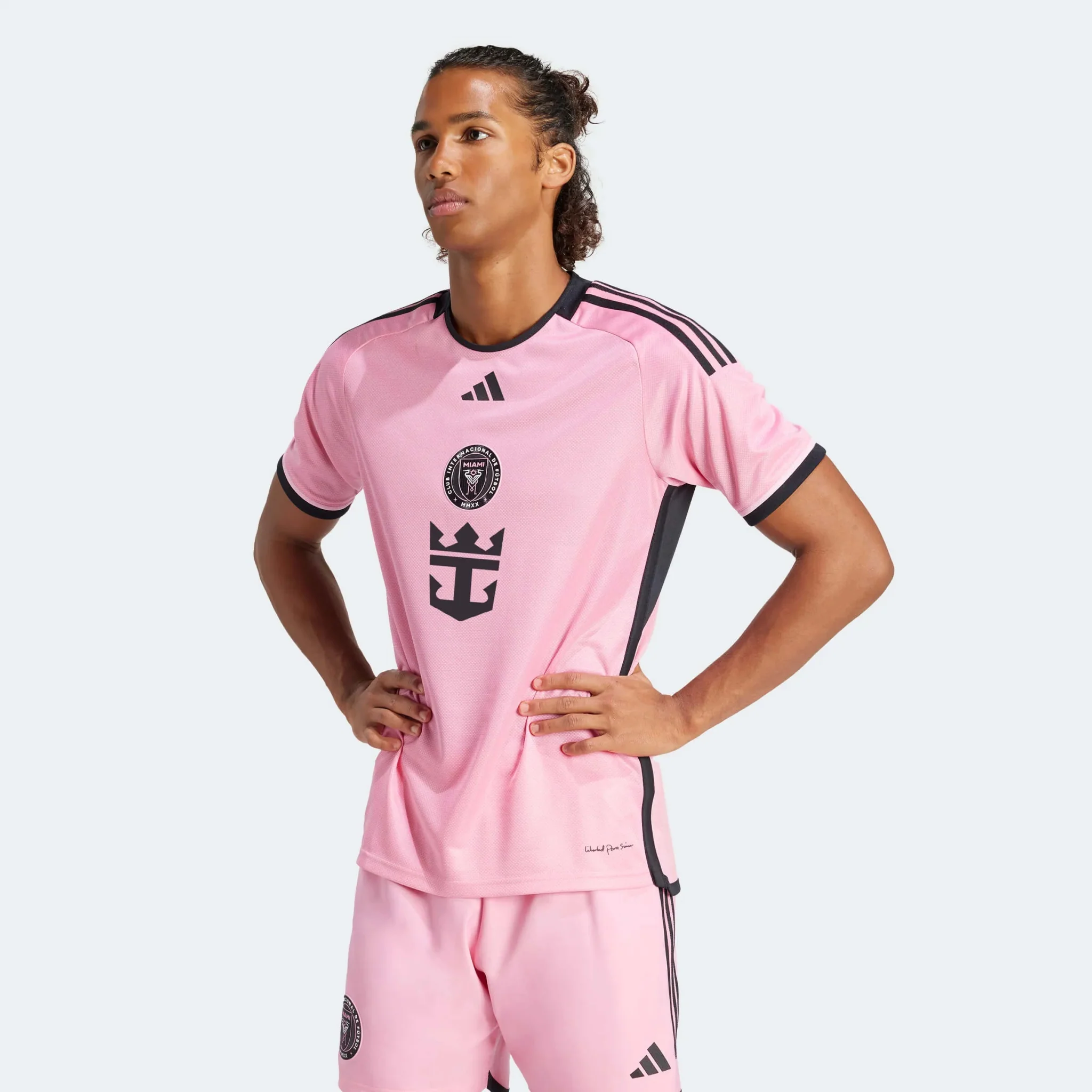 adidas 2024-25 Inter Miami Men's Authentic Home Jersey - Image 4
