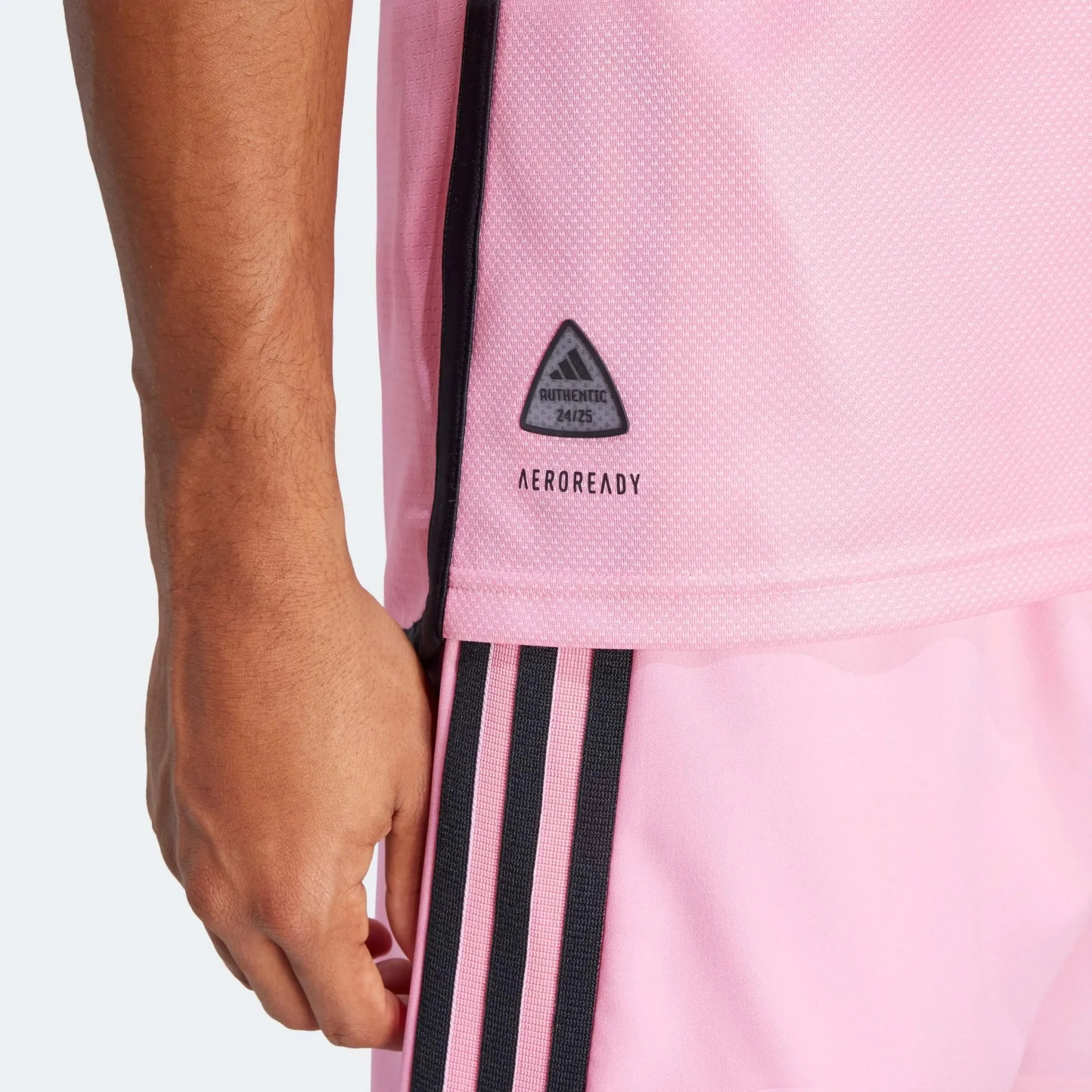 adidas 2024-25 Inter Miami Men's Authentic Home Jersey - Image 8
