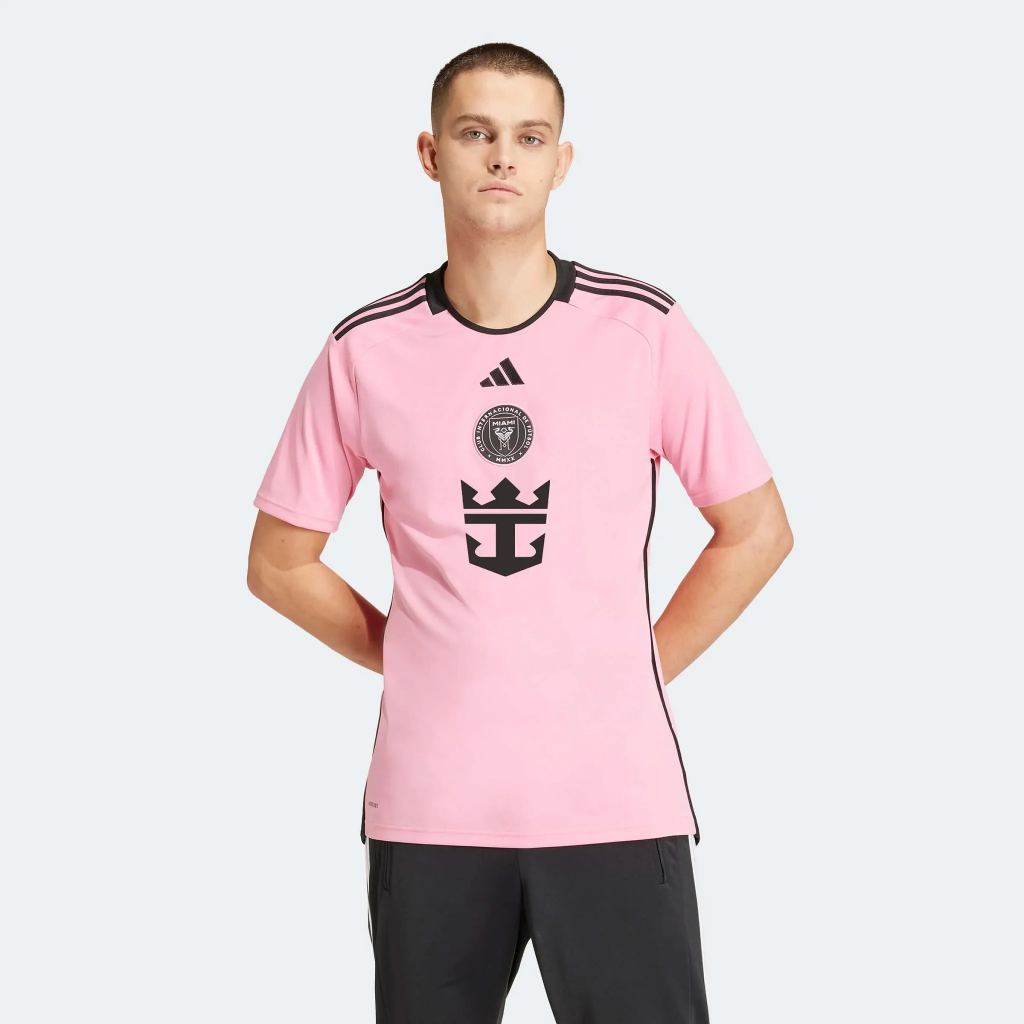 adidas 2024-25 Inter Miami Men's Stadium Home Jersey - Image 4