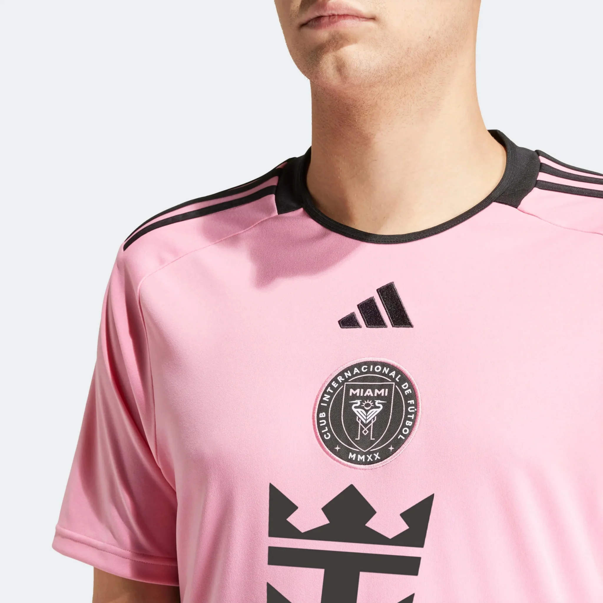 adidas 2024-25 Inter Miami Men's Stadium Home Jersey - Image 6