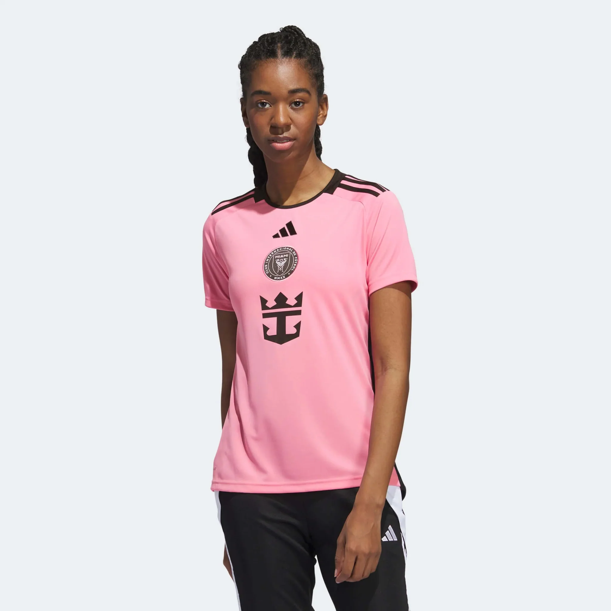 adidas 2024-25 Inter Miami Women's Messi #10 Stadium Home Jersey - Image 5