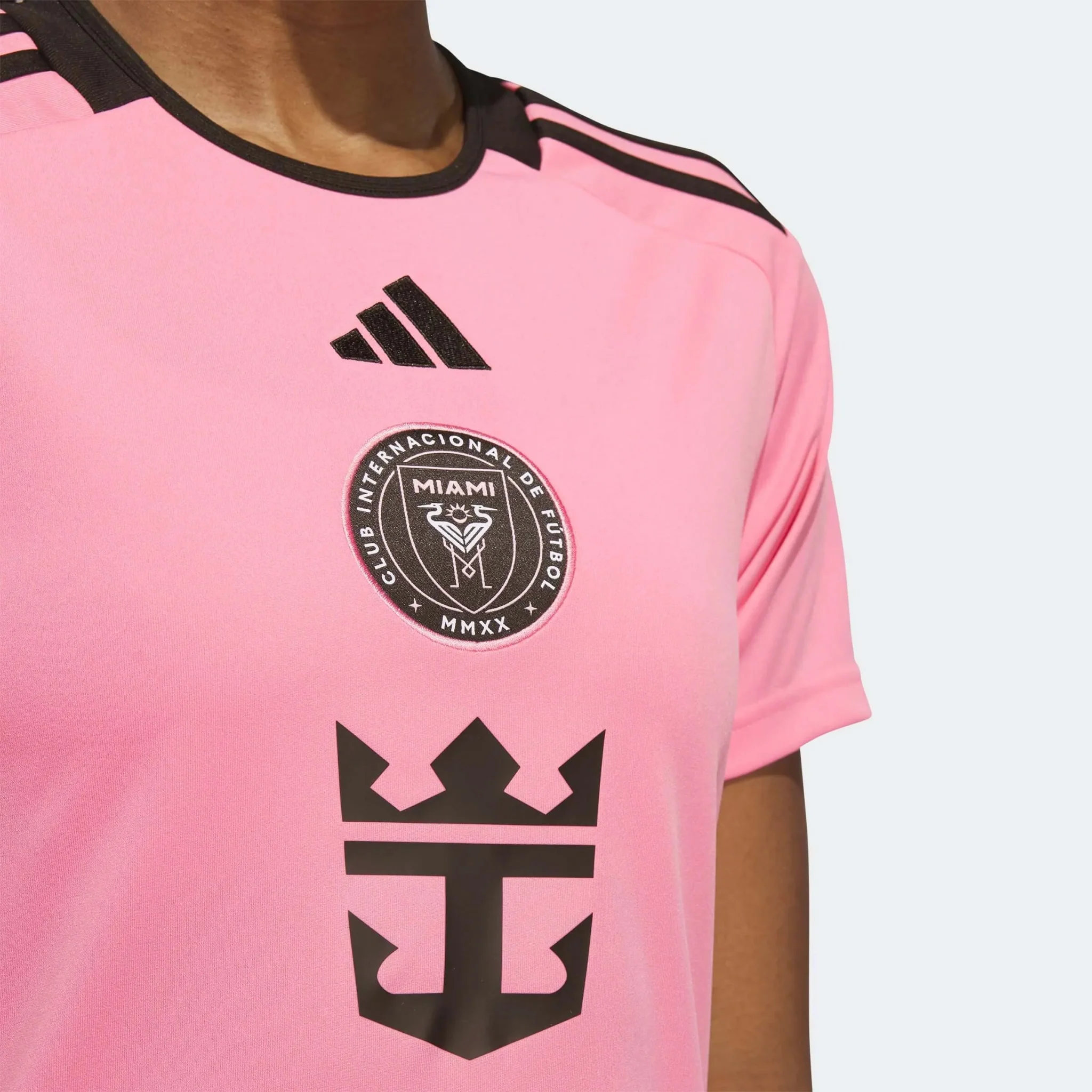 adidas 2024-25 Inter Miami Women's Messi #10 Stadium Home Jersey - Image 6