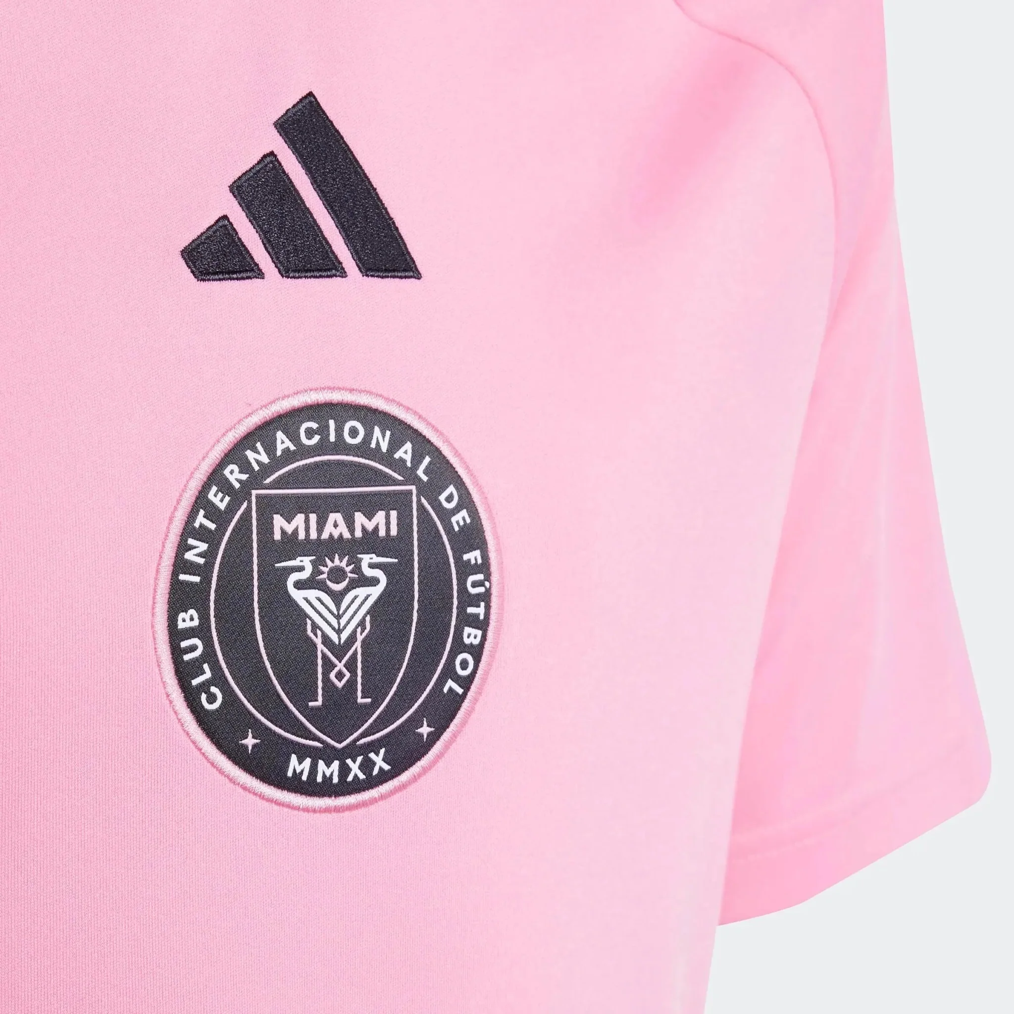 adidas 2024-25 Inter Miami Youth Stadium Home Jersey - Image 3