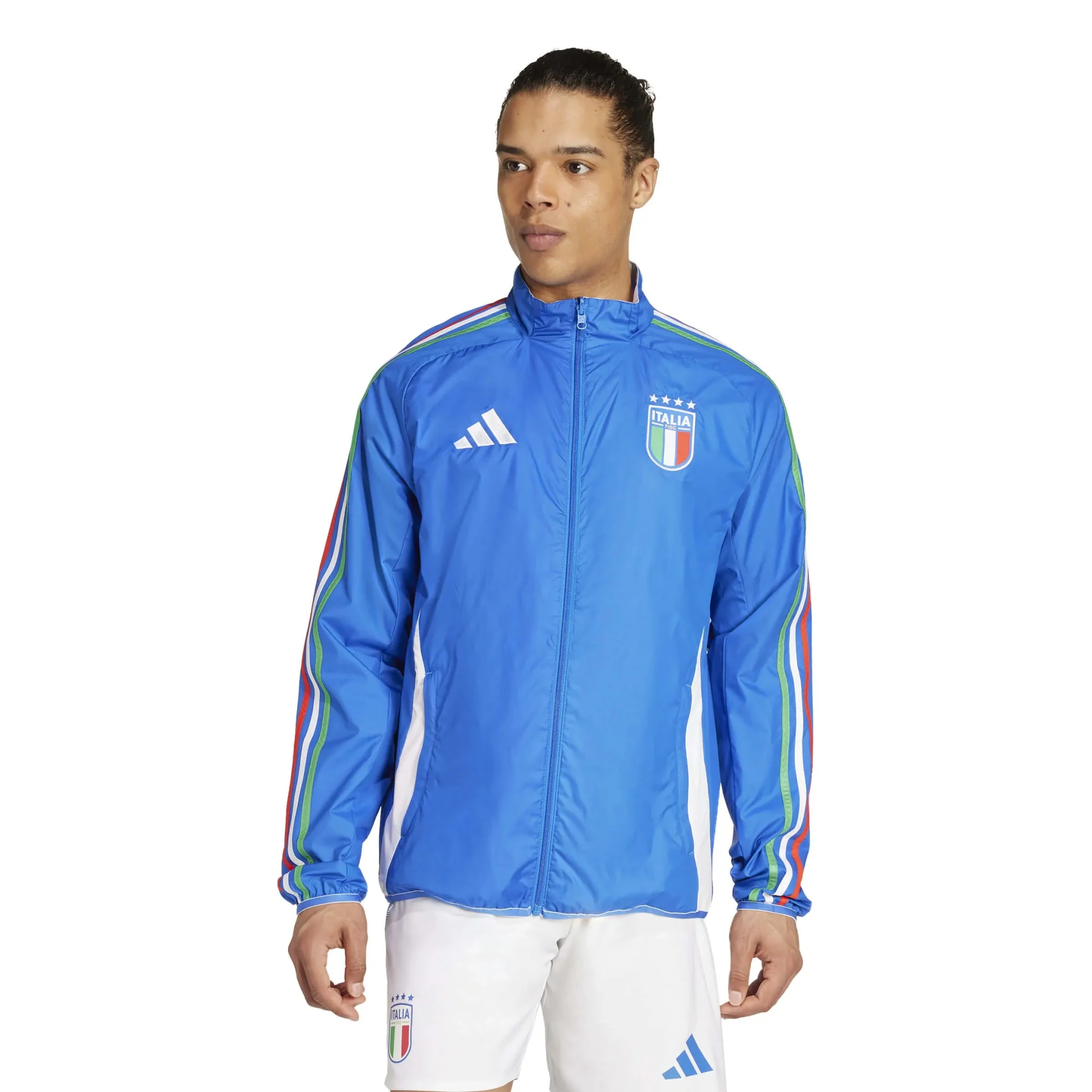 adidas 2024-25 Italy Men's Anthem Jacket - Image 3