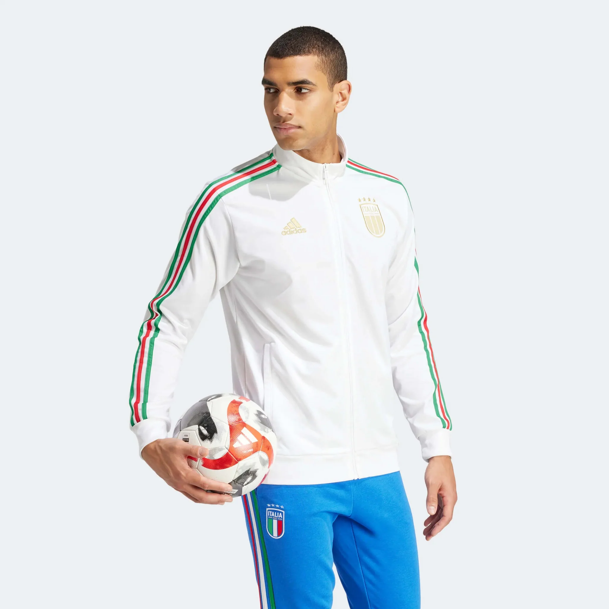 adidas 2023-24 Italy Men's DNA Track Top - Image 3