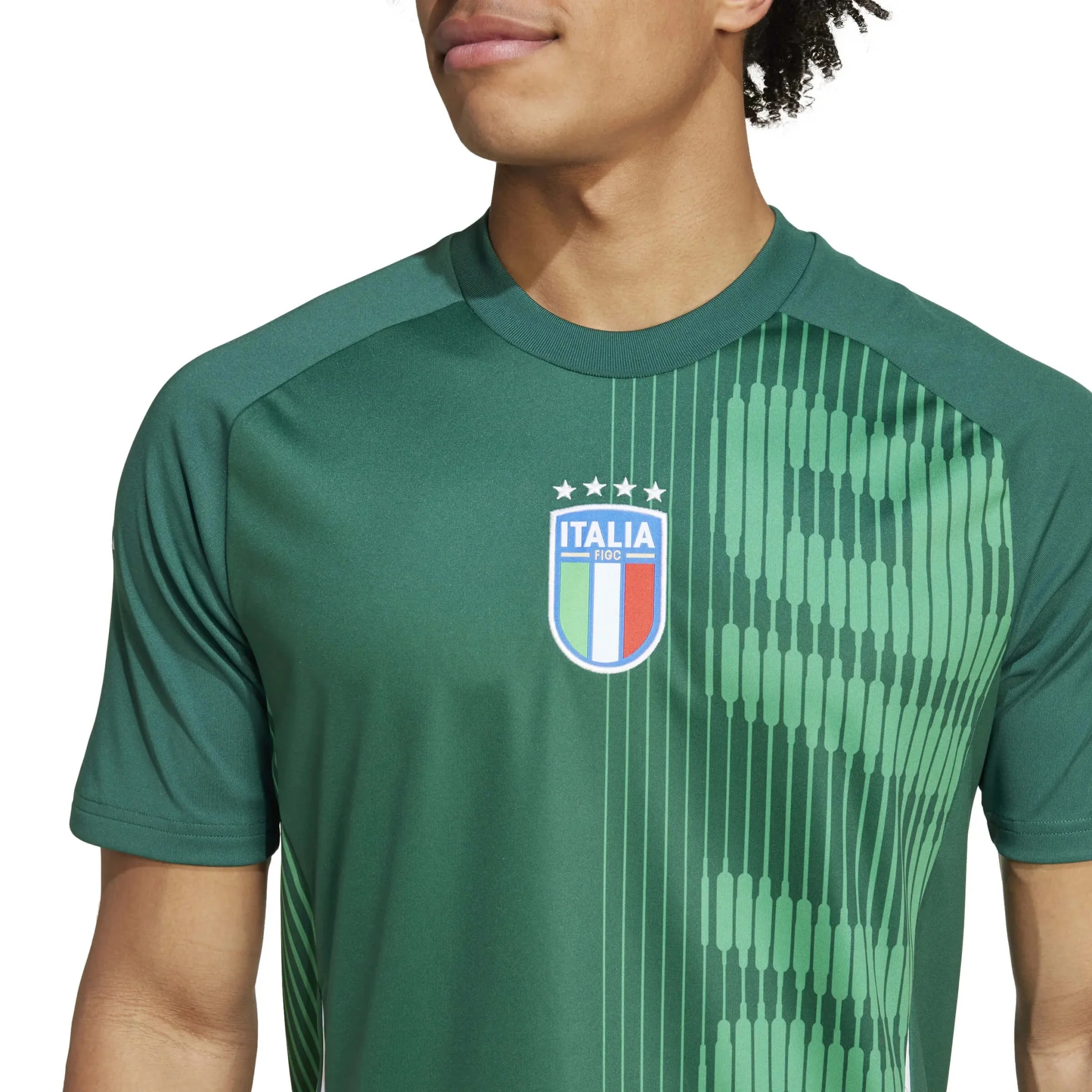 adidas 2024-25 Italy Men's Pre-Match Jersey - Image 6