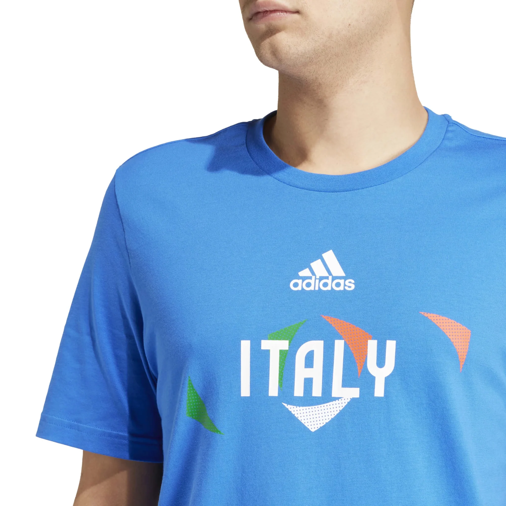 adidas 2024-25 Italy Men's Tee - Image 3