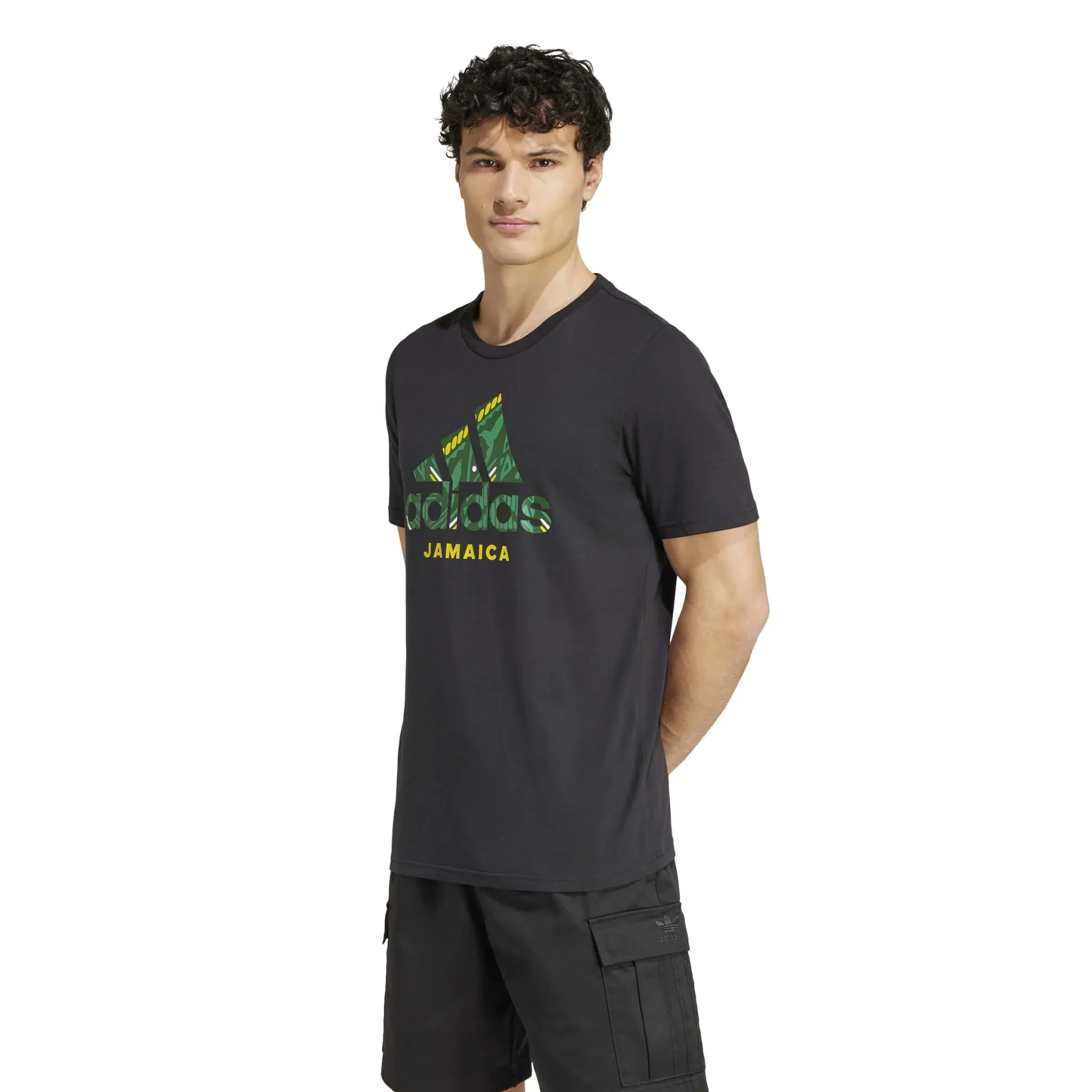 adidas 2024-25 Jamaica Men's Seasonal Graphic Tee - Image 2