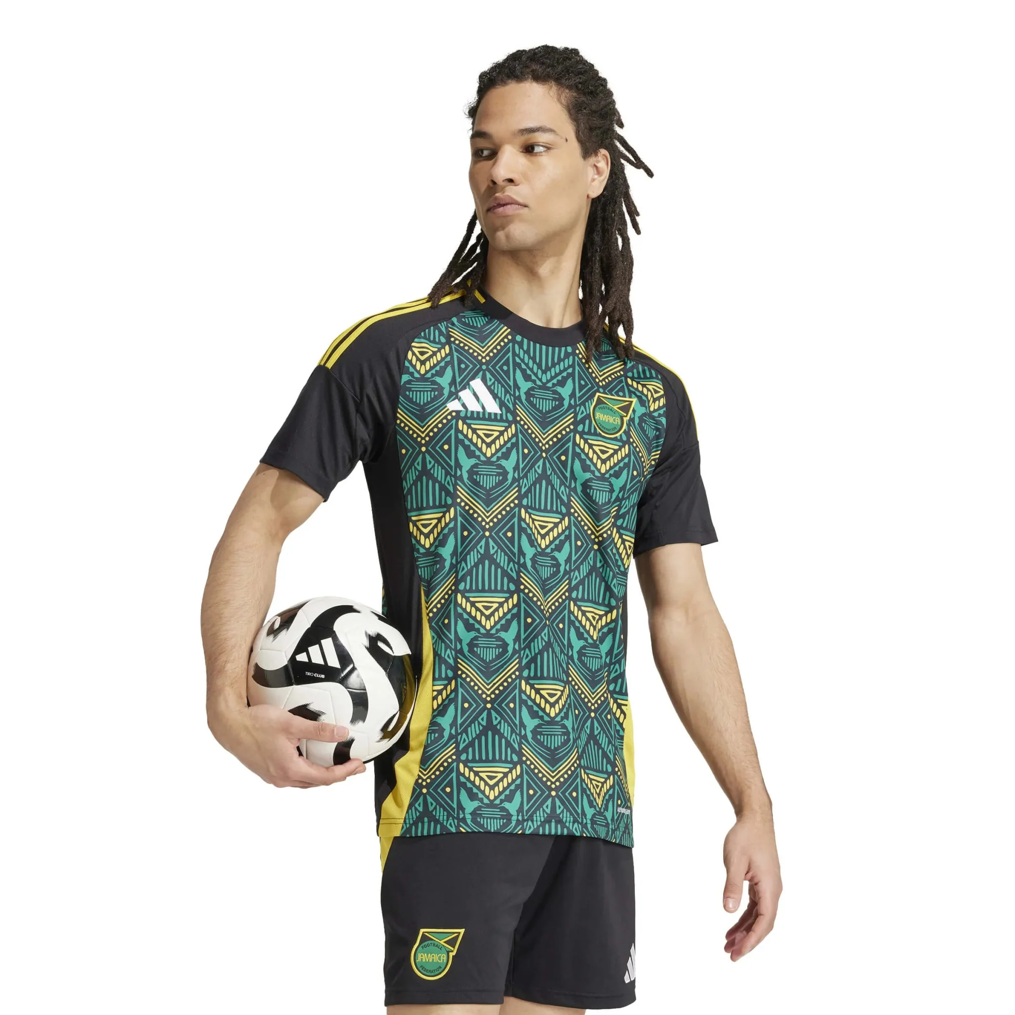 adidas 2024-25 Jamaica Men's Stadium Away Jersey - Image 4
