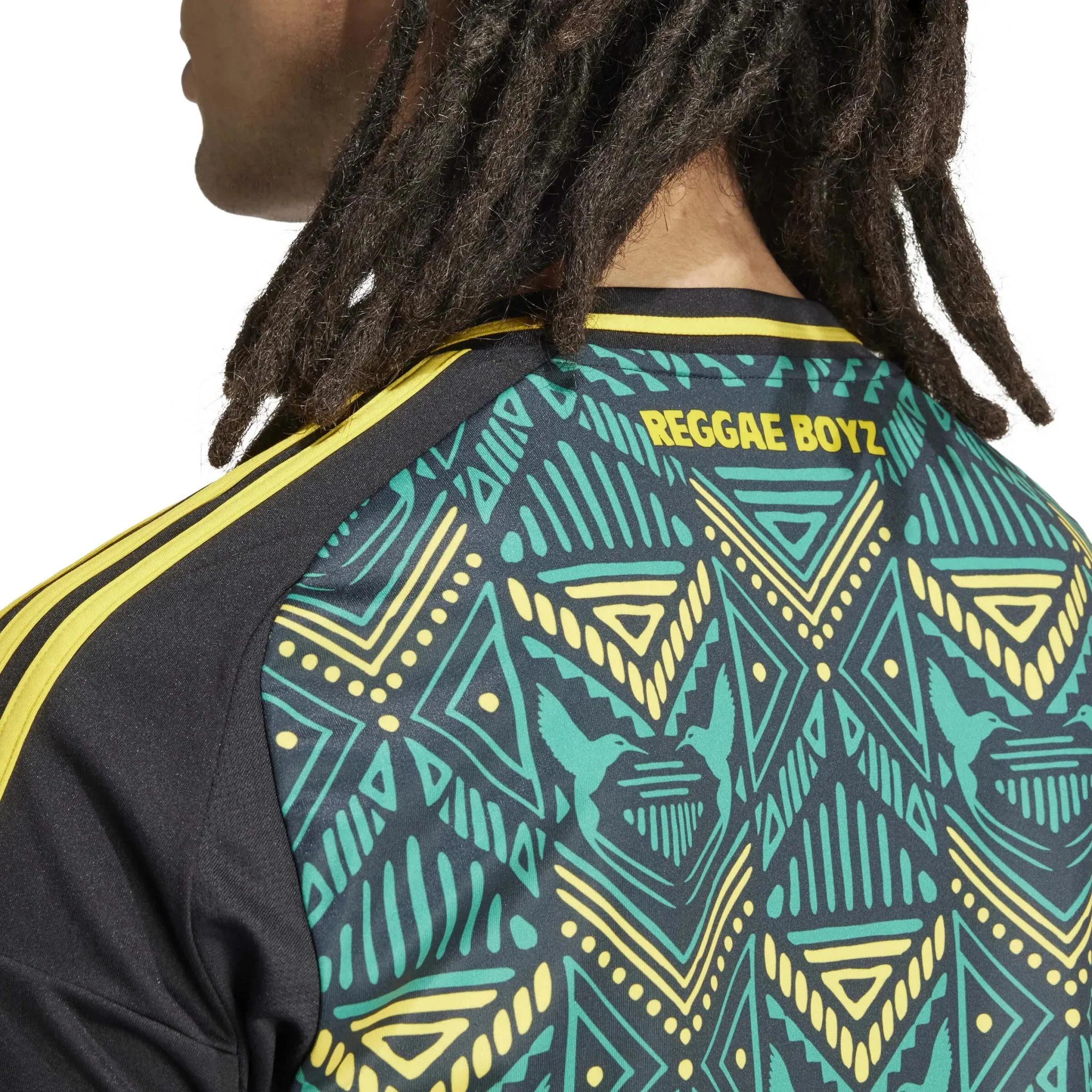 adidas 2024-25 Jamaica Men's Stadium Away Jersey - Image 6