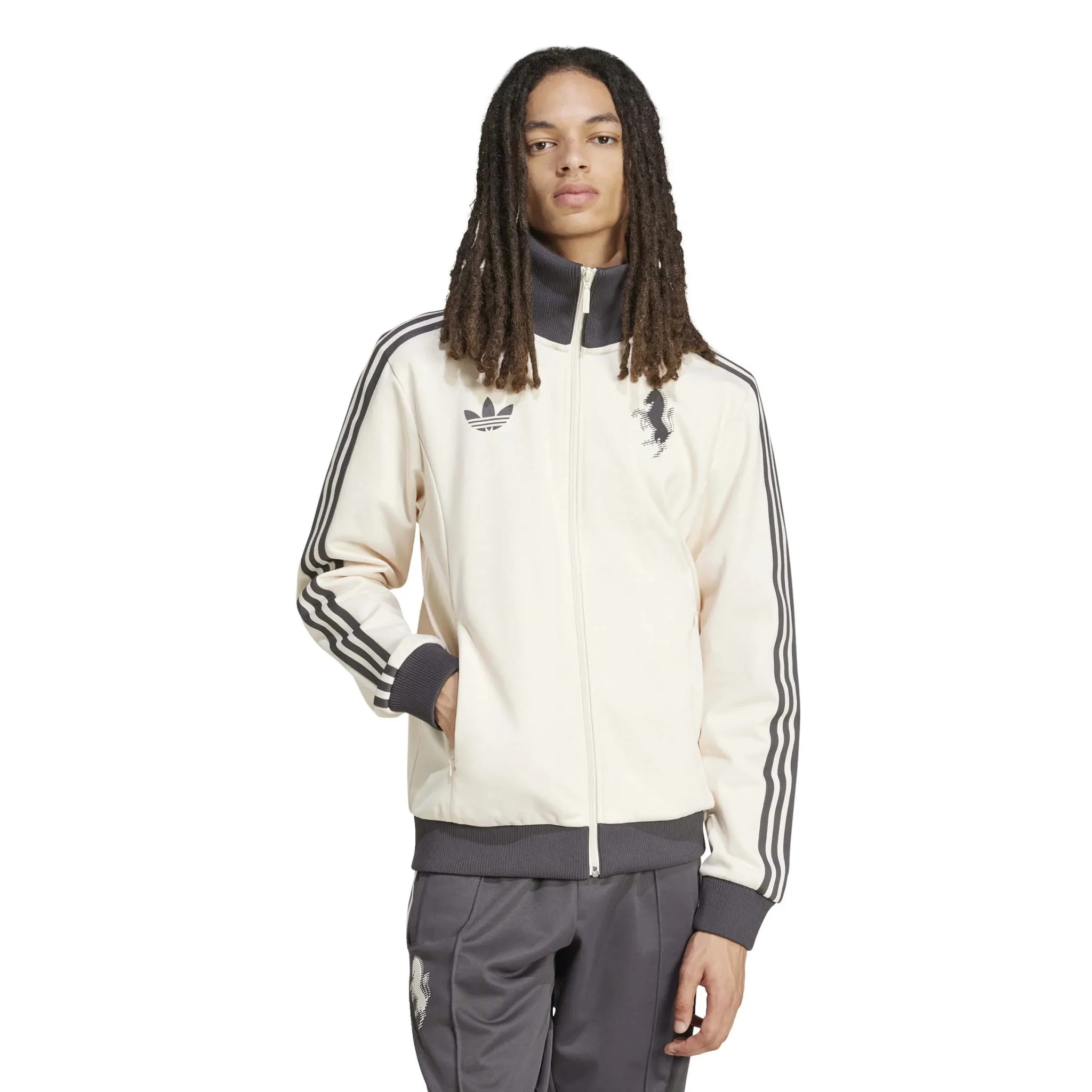 adidas 2024-25 Juventus Men's Originals Track Top - Image 2