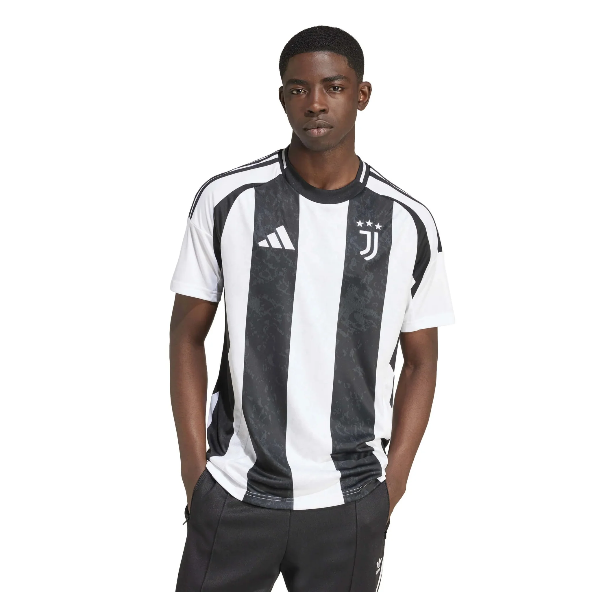 adidas 2024-25 Juventus Men's Stadium Home Jersey - Image 2