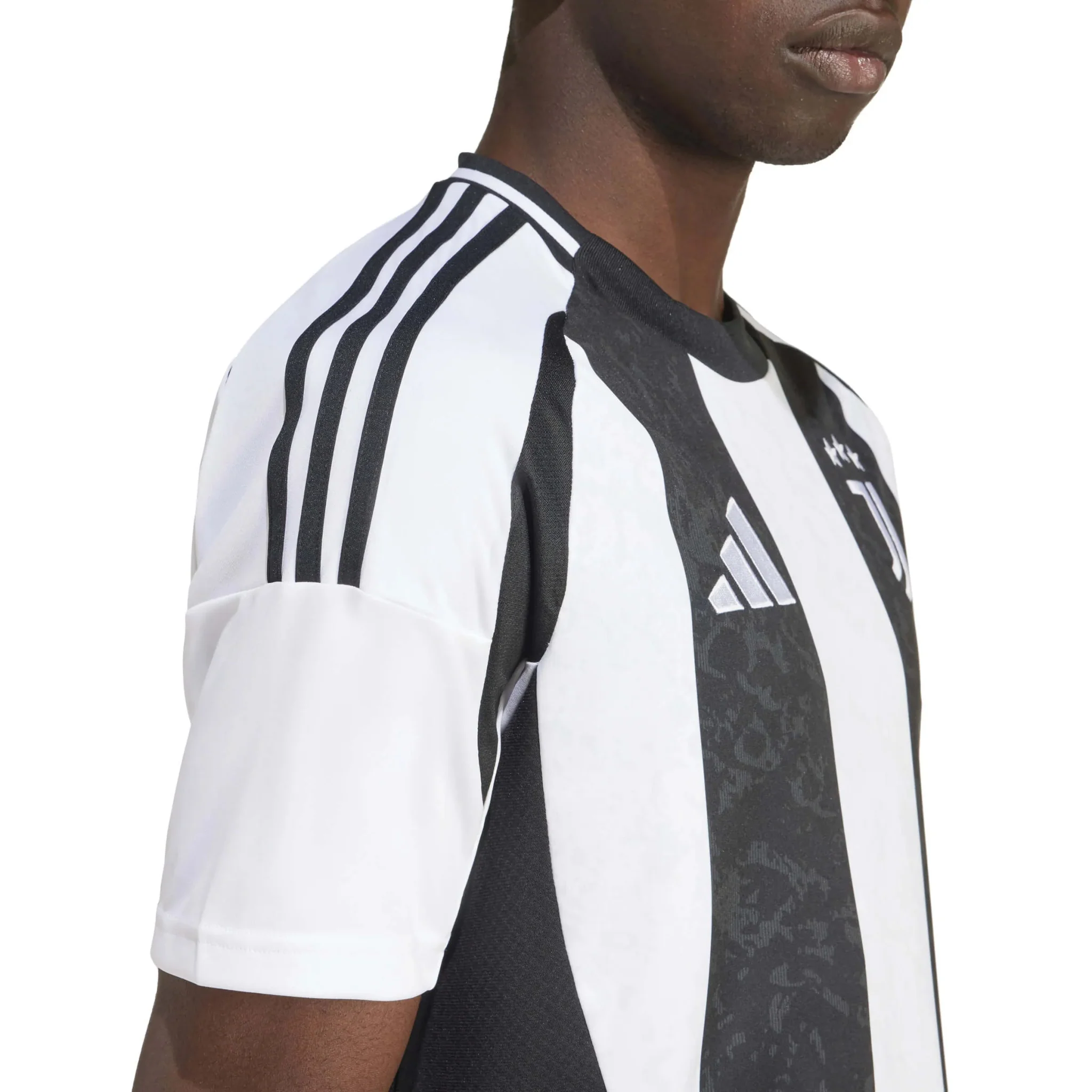 adidas 2024-25 Juventus Men's Stadium Home Jersey - Image 6
