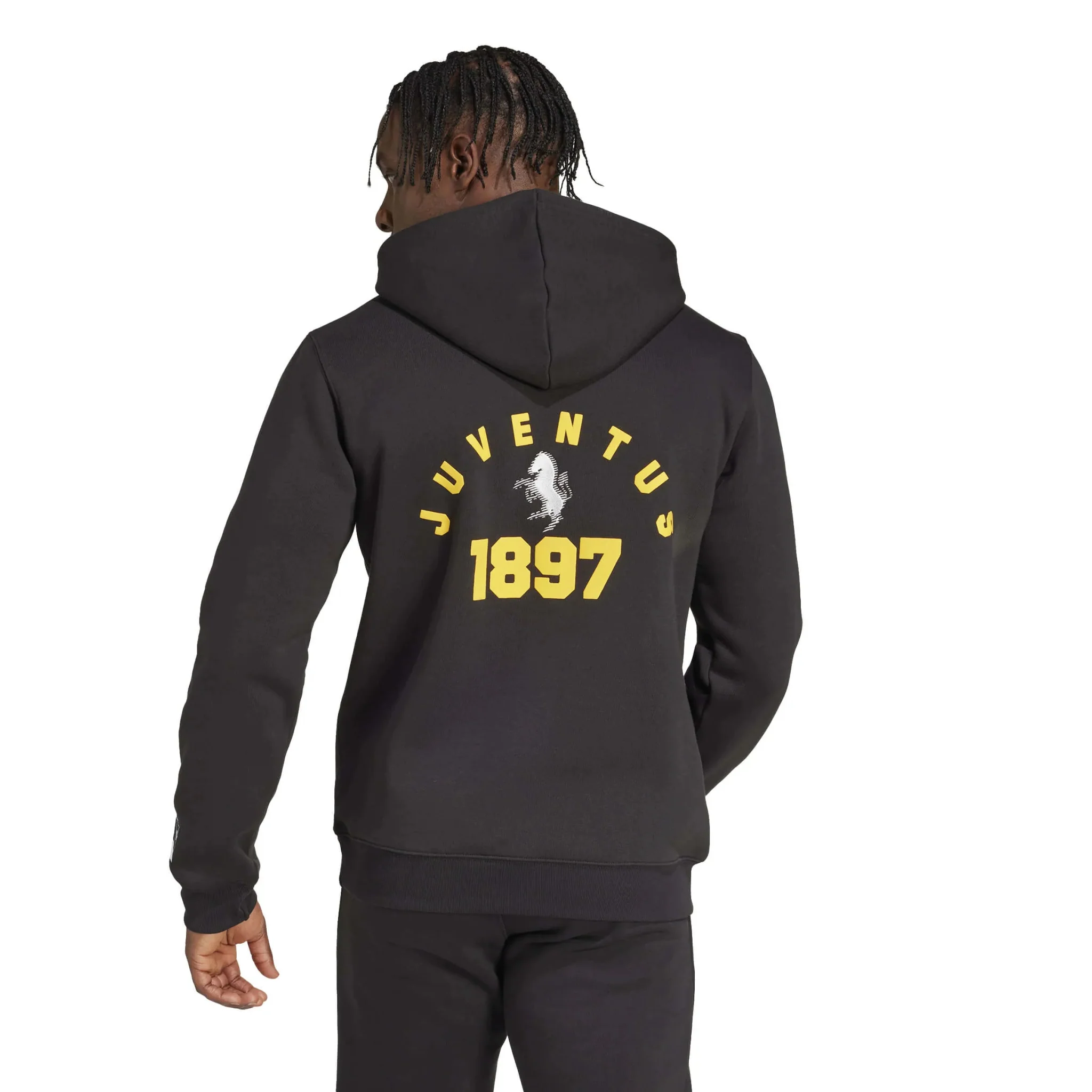 adidas 2024-25 Juventus Men's VRCT Hoodie - Image 4