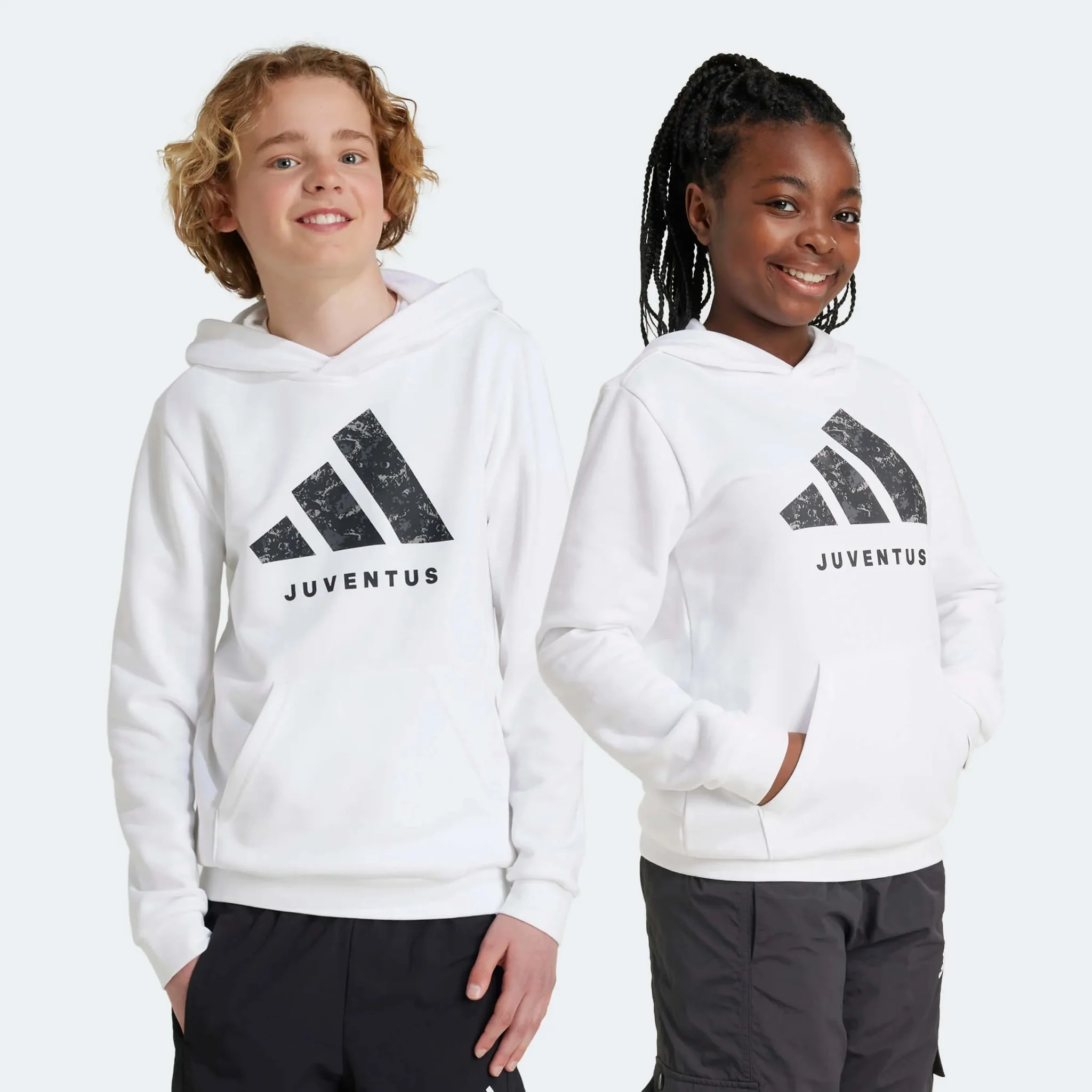 adidas 2024-25 Juventus Youth Hoodie - Image 2
