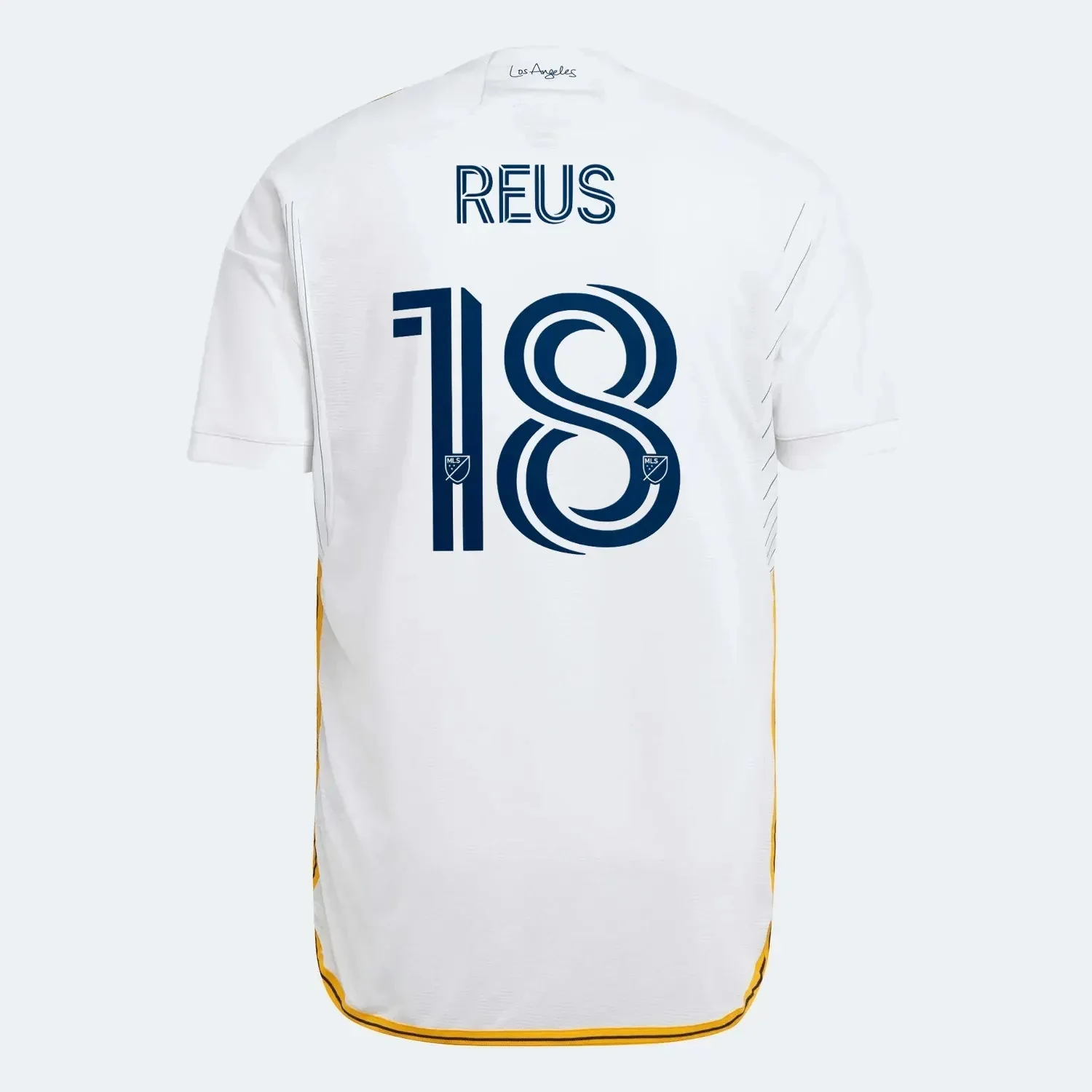 adidas 2024-25 LA Galaxy Men's Authentic Home Jersey - Image 9