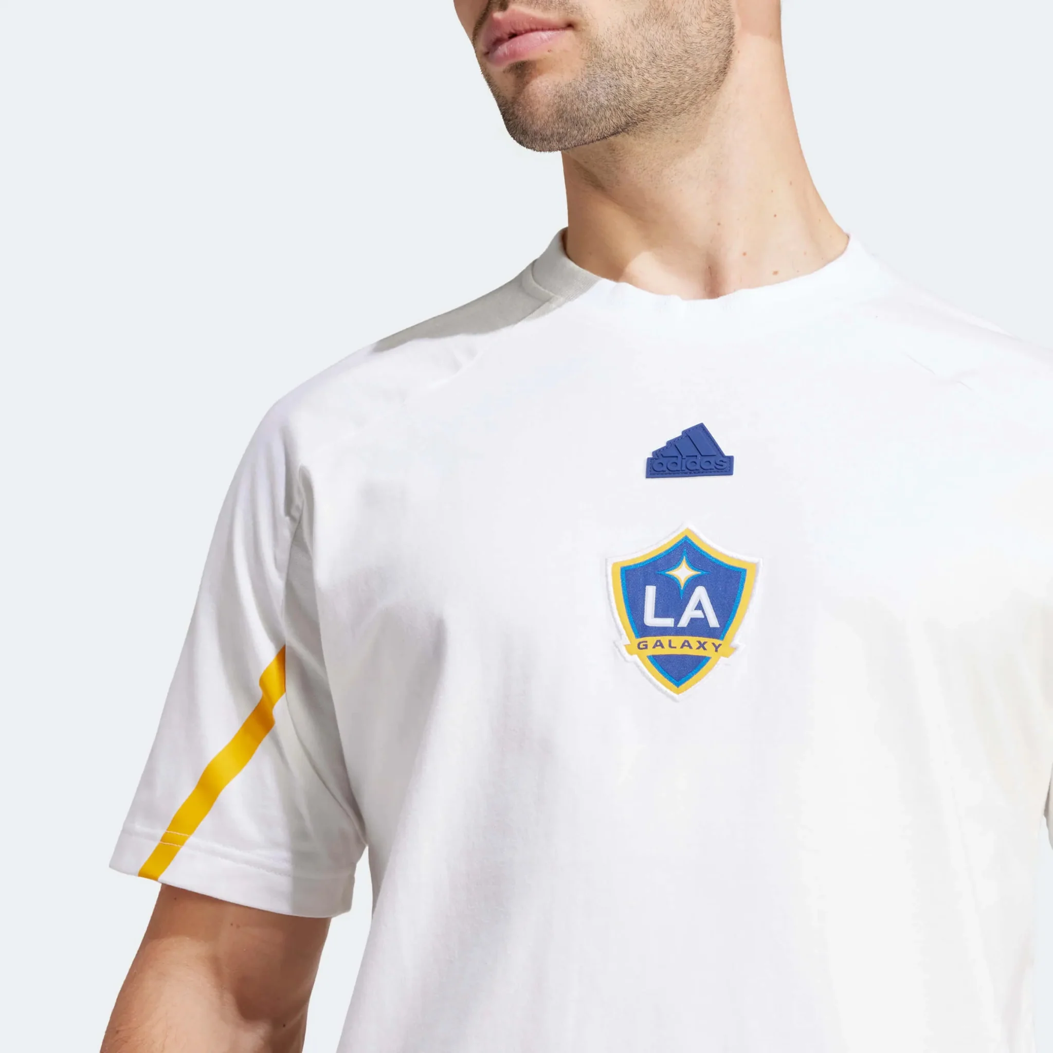 adidas 2024-25 LA Galaxy Men's Designed For Gameday Tee - Image 5