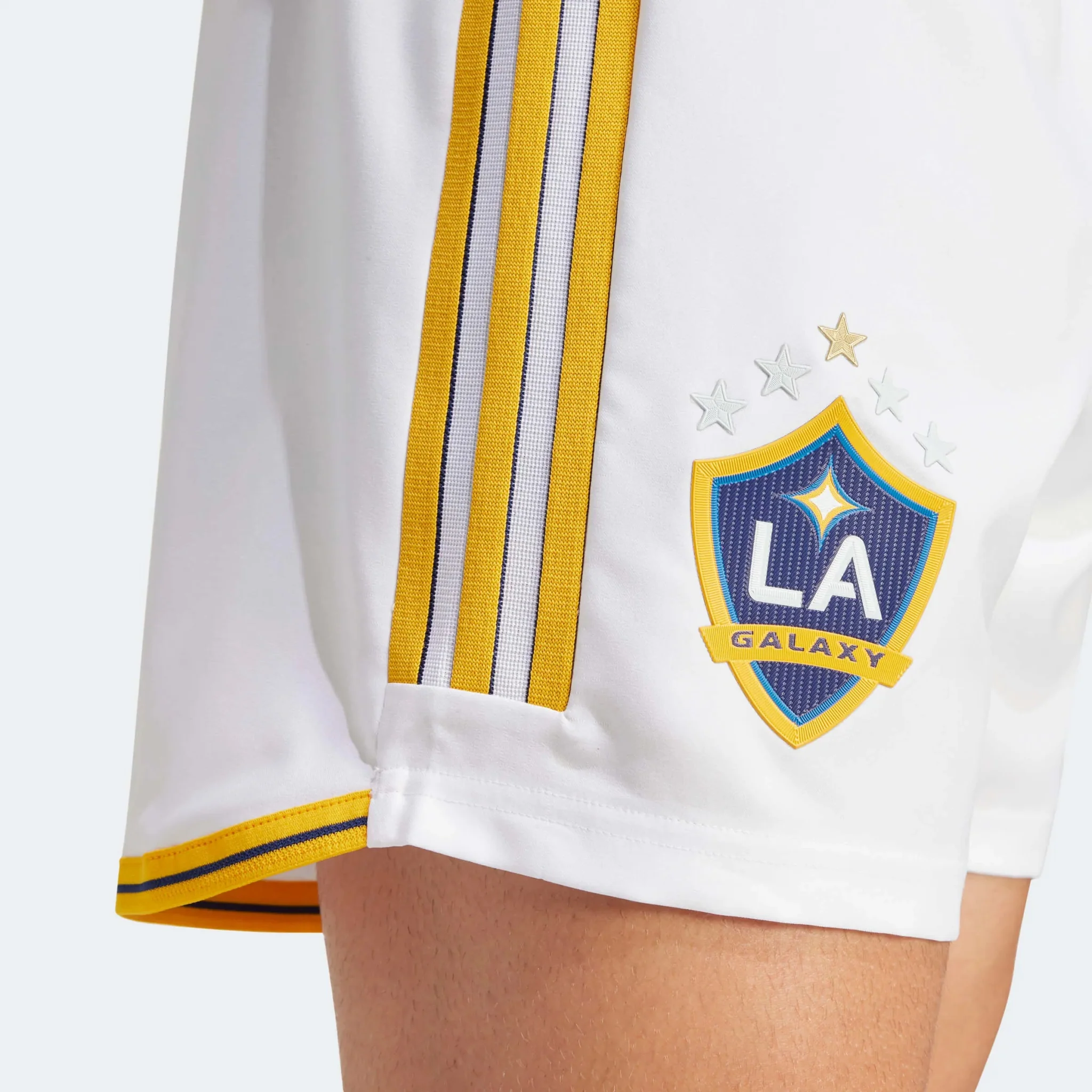 adidas 2024-25 LA Galaxy Men's Home Authentic Shorts - Image 3