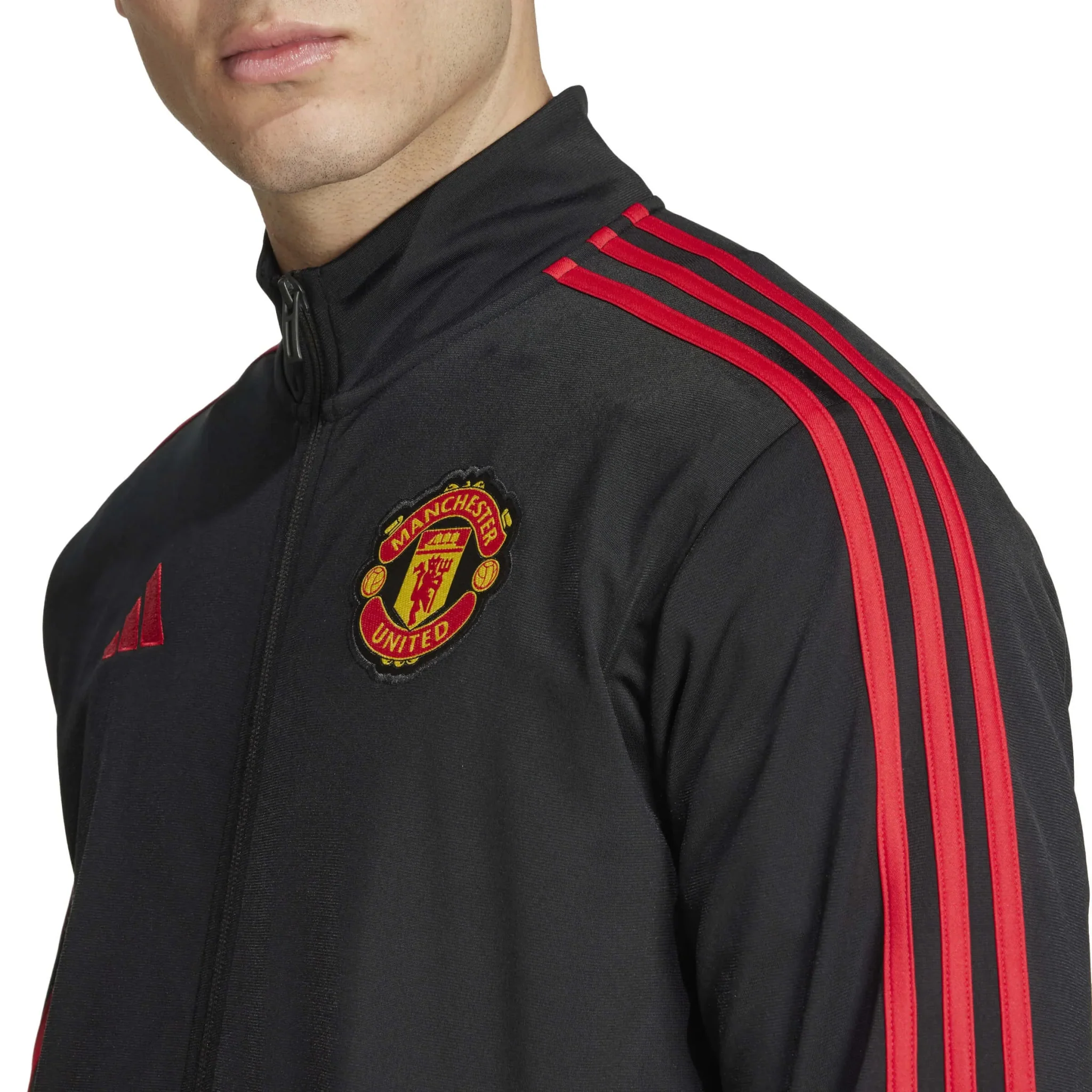 adidas 2024-25 Manchester United Men's DNA Track Top - Image 4
