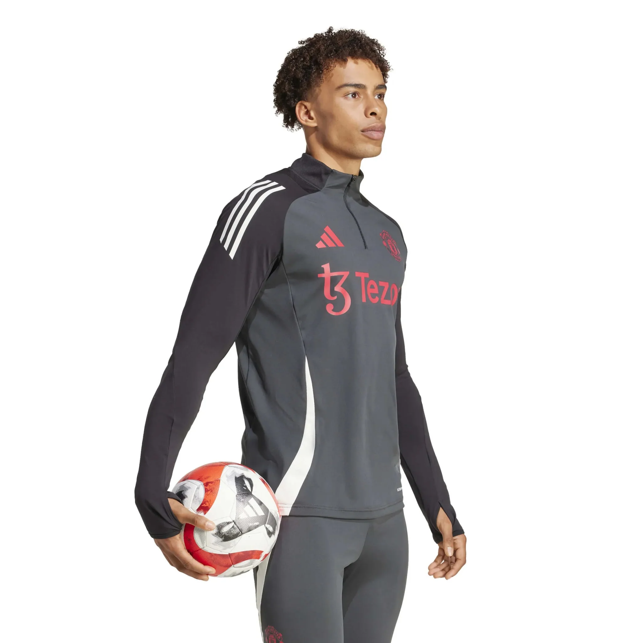 adidas 2024-25 Manchester United Men's EU Training Top - Image 2