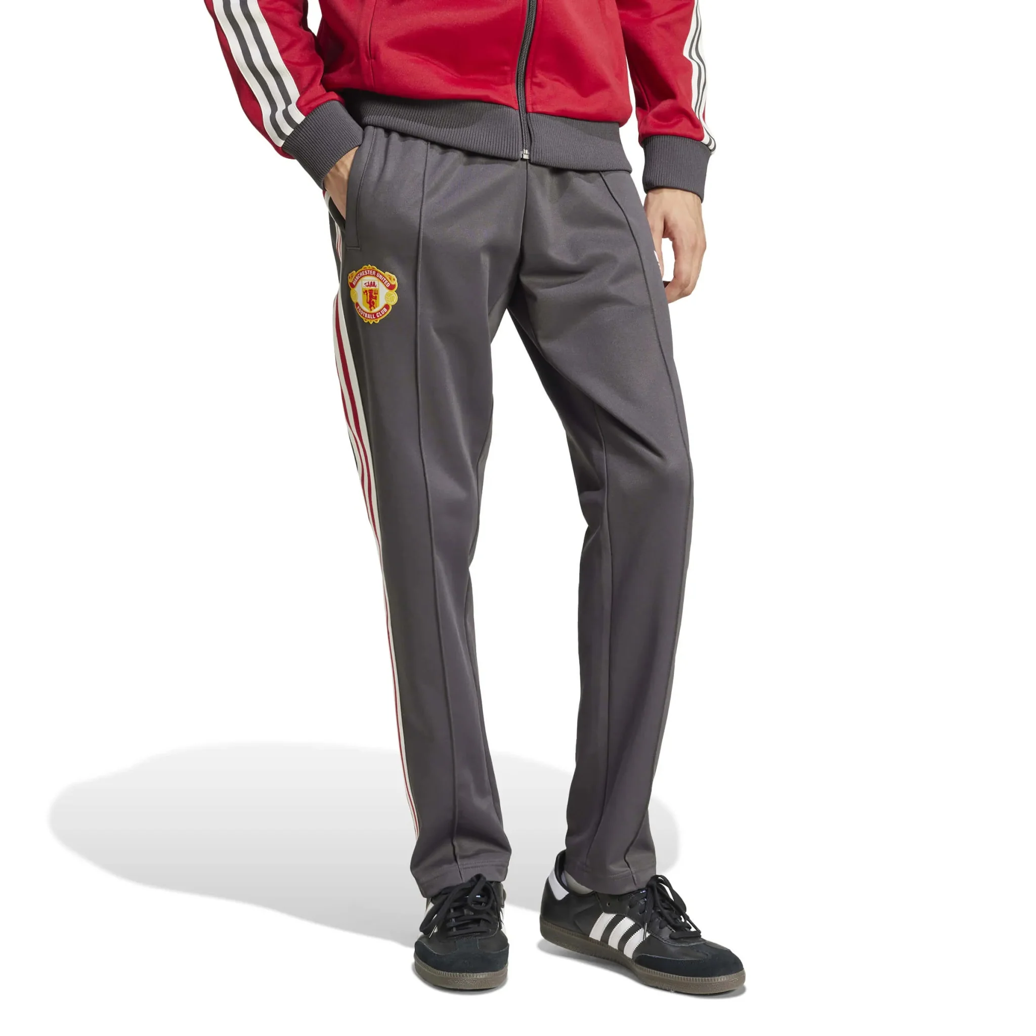 adidas 2024-25 Manchester United Men's Originals Track Pants - Image 2