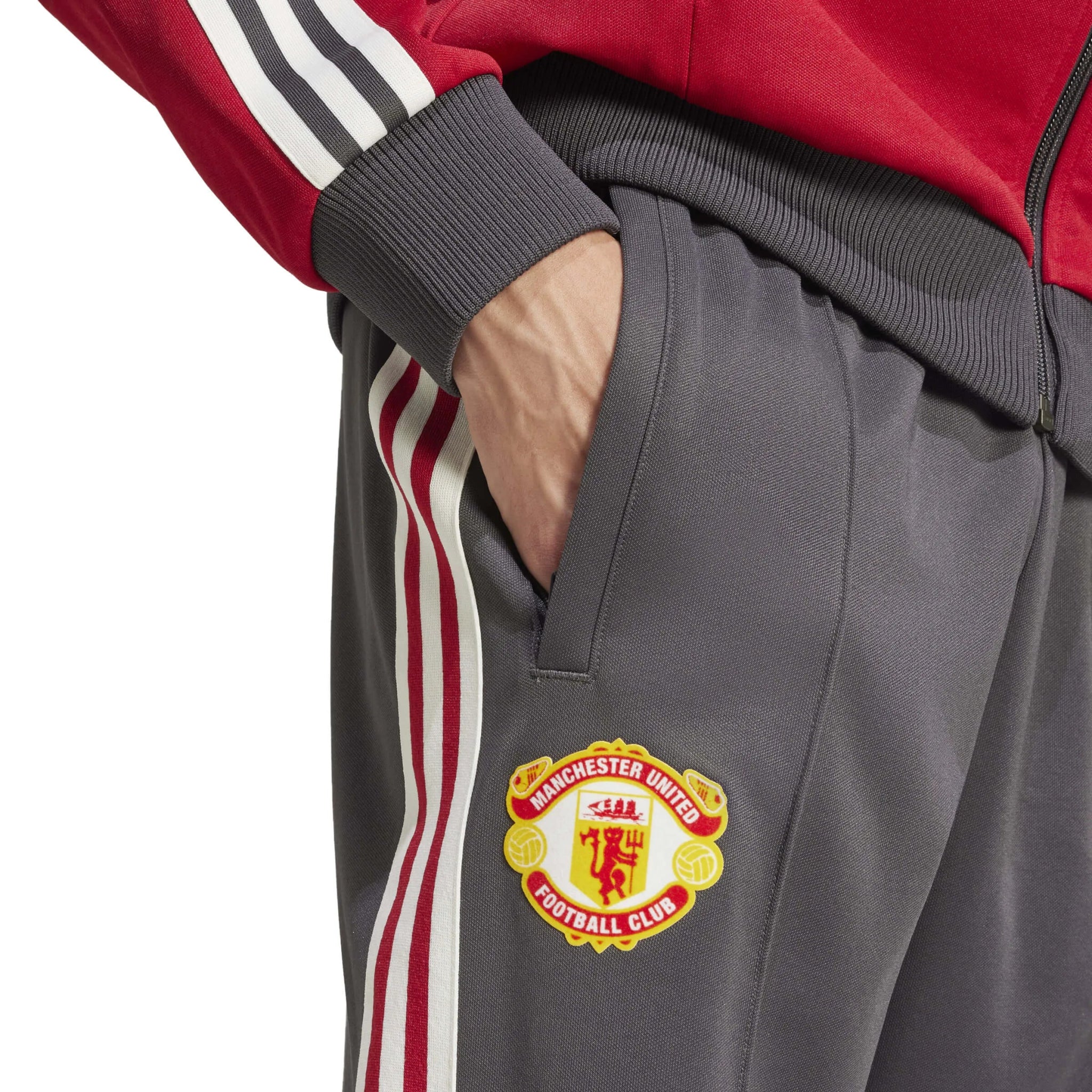 adidas 2024-25 Manchester United Men's Originals Track Pants - Image 5