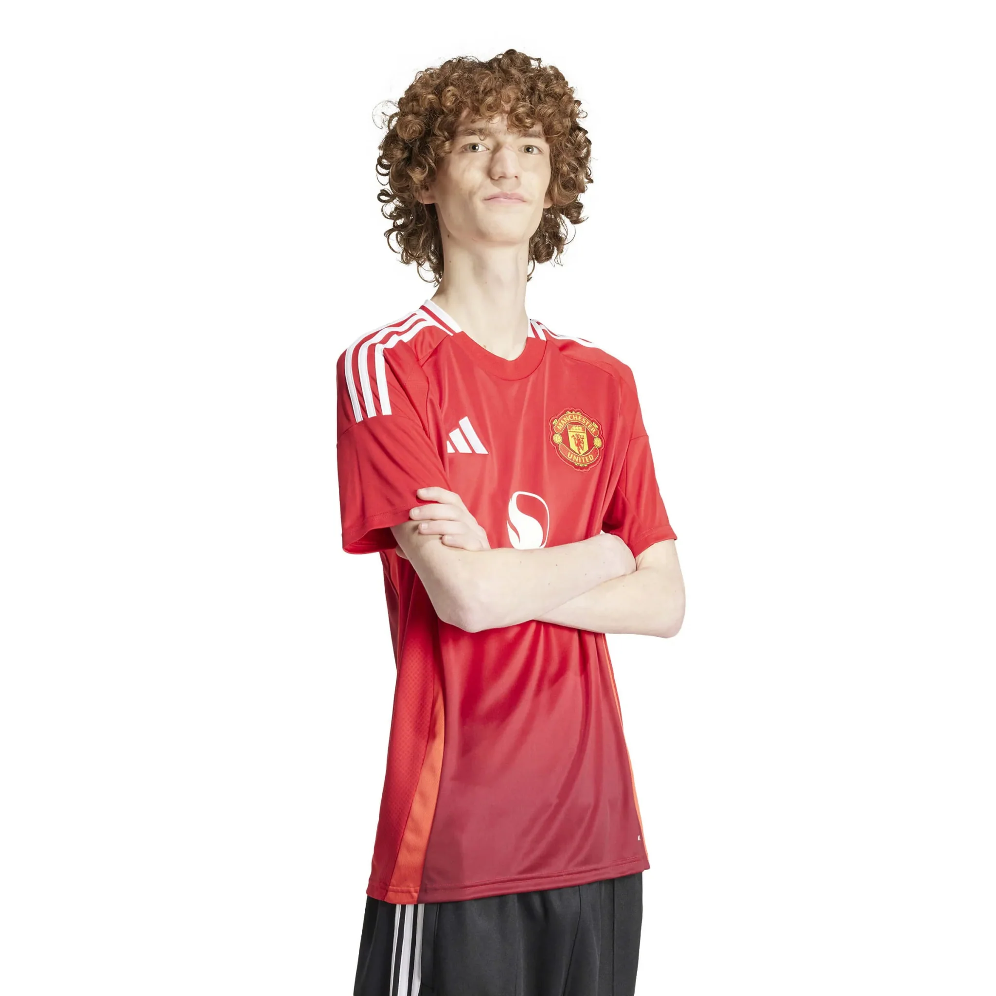 adidas 2024-25 Manchester United Men's Stadium Home Jersey - Image 4