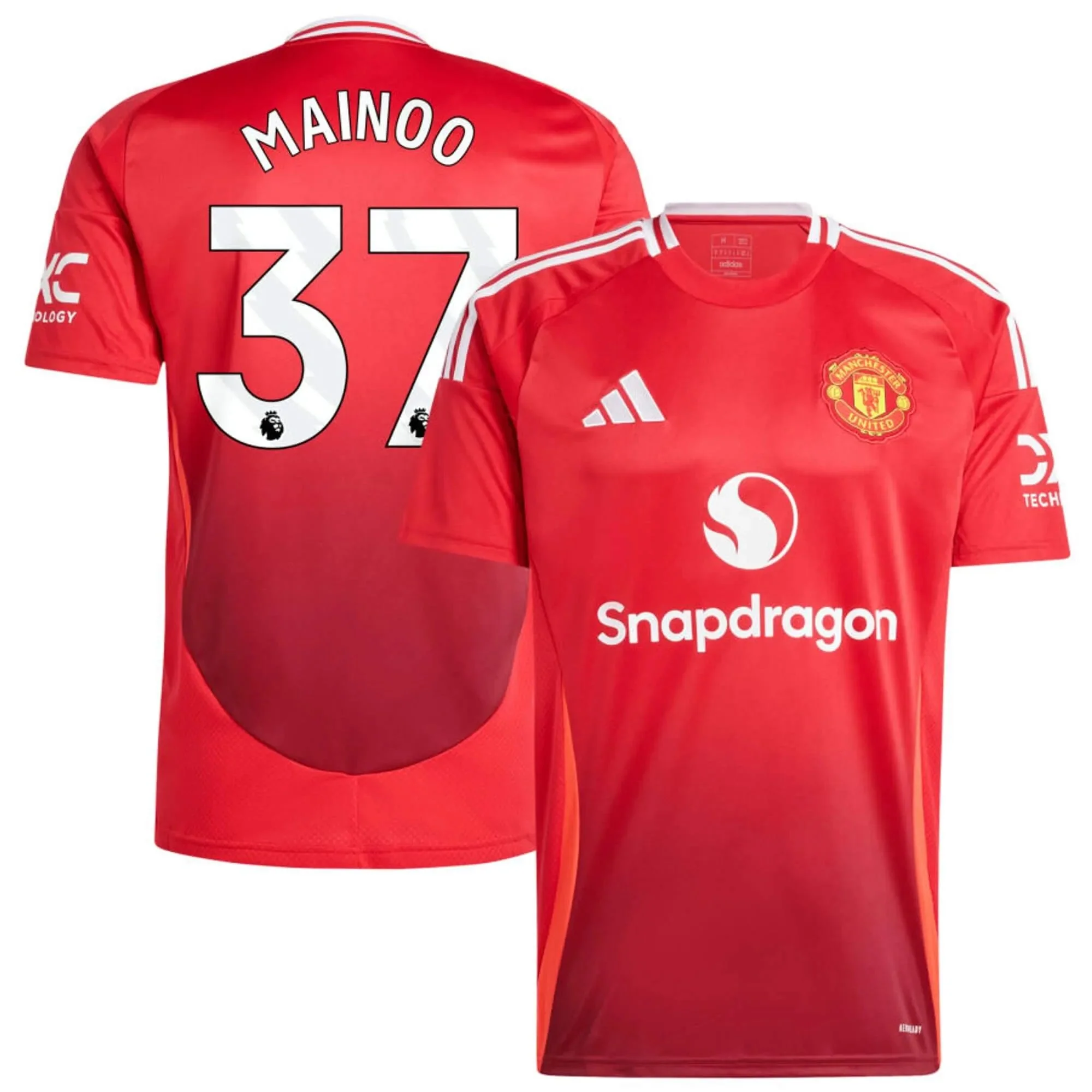 adidas 2024-25 Manchester United Men's Stadium Home Jersey - Image 9