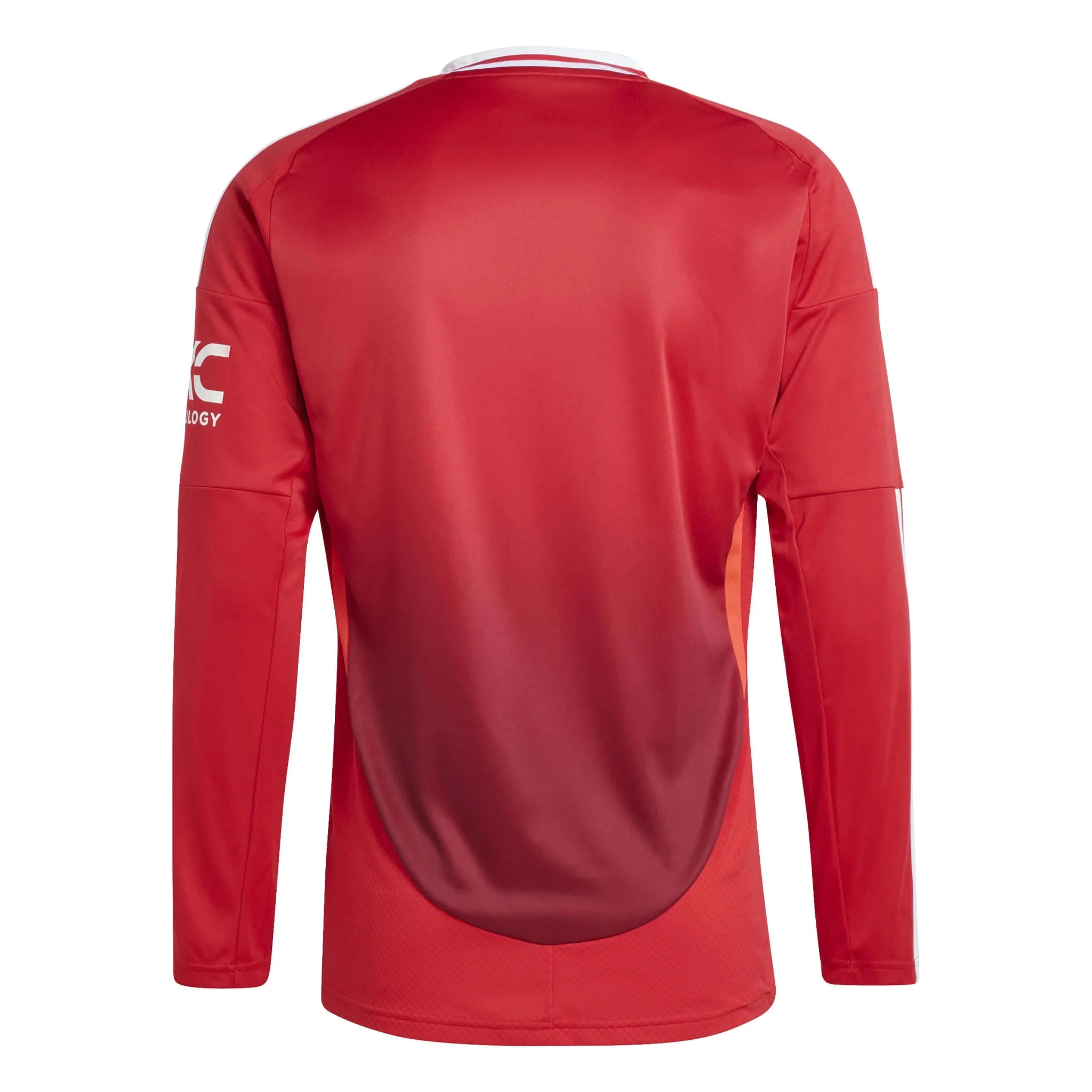 adidas 2024-25 Manchester United Men's Stadium Home Long-Sleeve Jersey - Image 2
