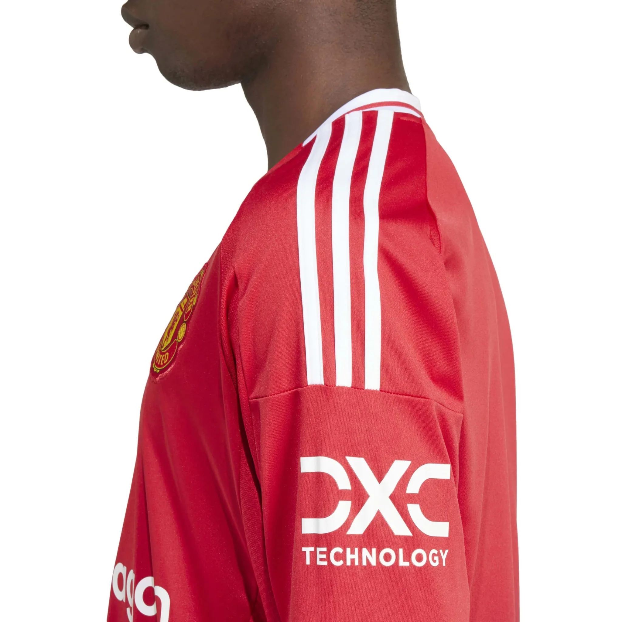 adidas 2024-25 Manchester United Men's Stadium Home Long-Sleeve Jersey - Image 4