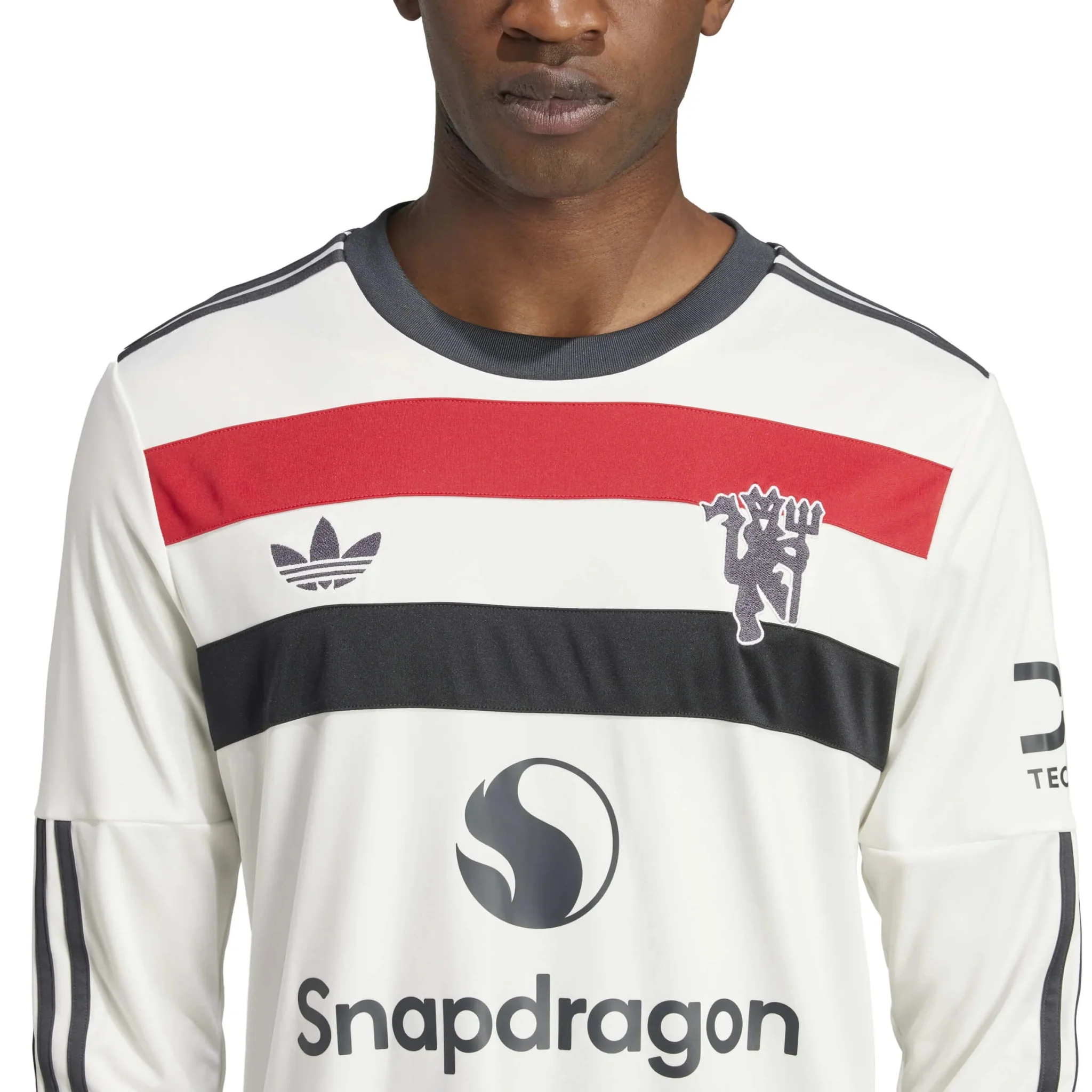 adidas 2024-25 Manchester United Men's Stadium Third Long-Sleeve Jersey - Image 5