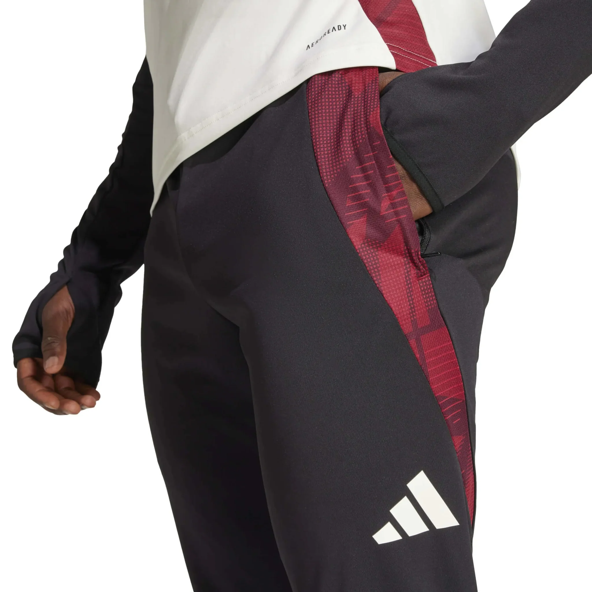 adidas 2024-25 Manchester United Mens Track Pants - Image 5